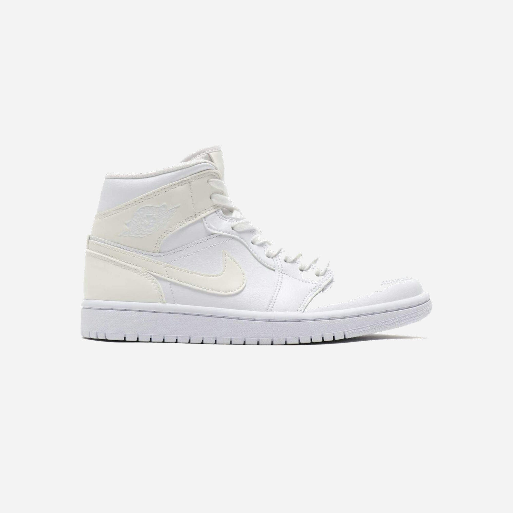 Nike Air Jordan 1 Mid Ivory White WMNS