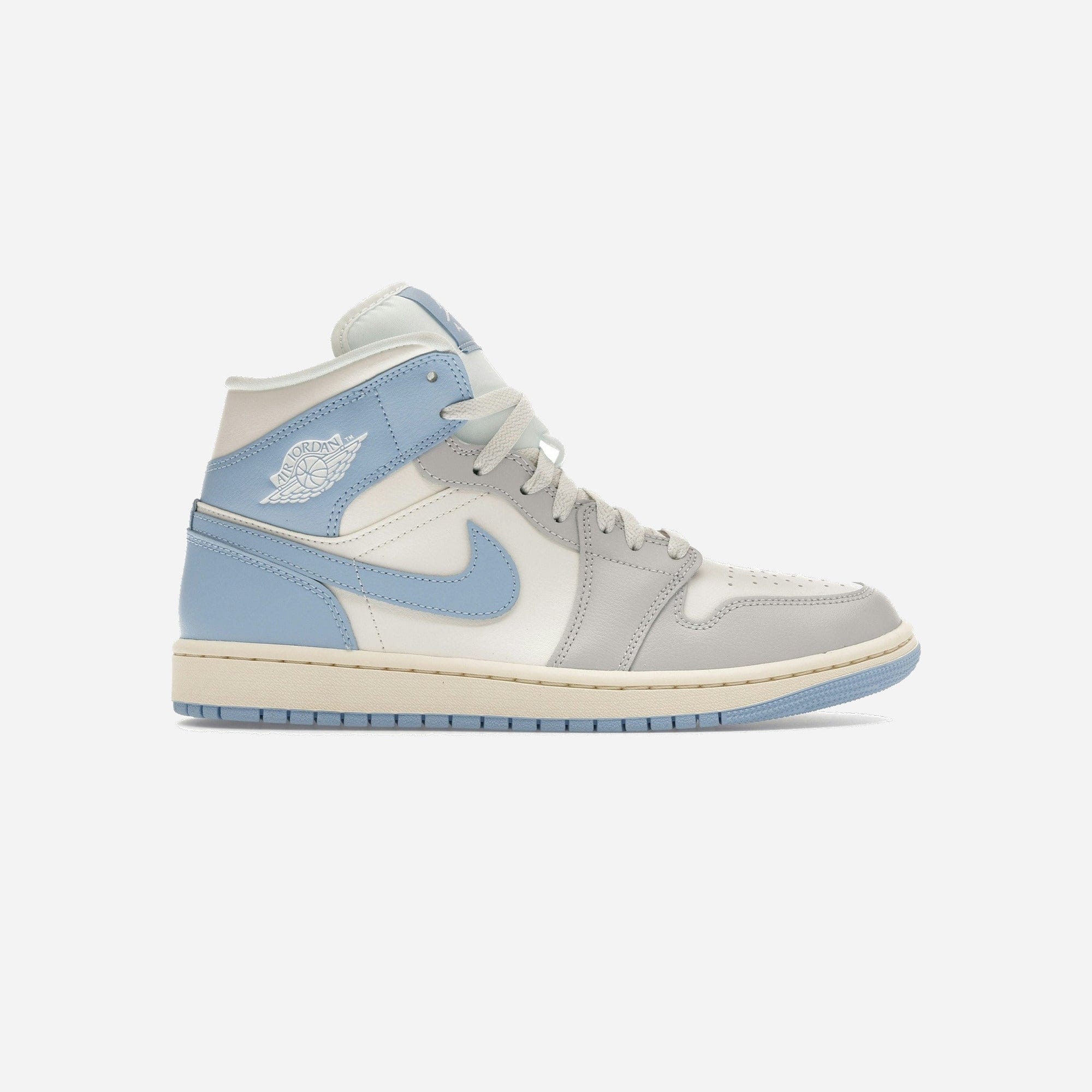 Nike Air Jordan 1 Mid Psychic Blue Sail Coconut Milk WMNS