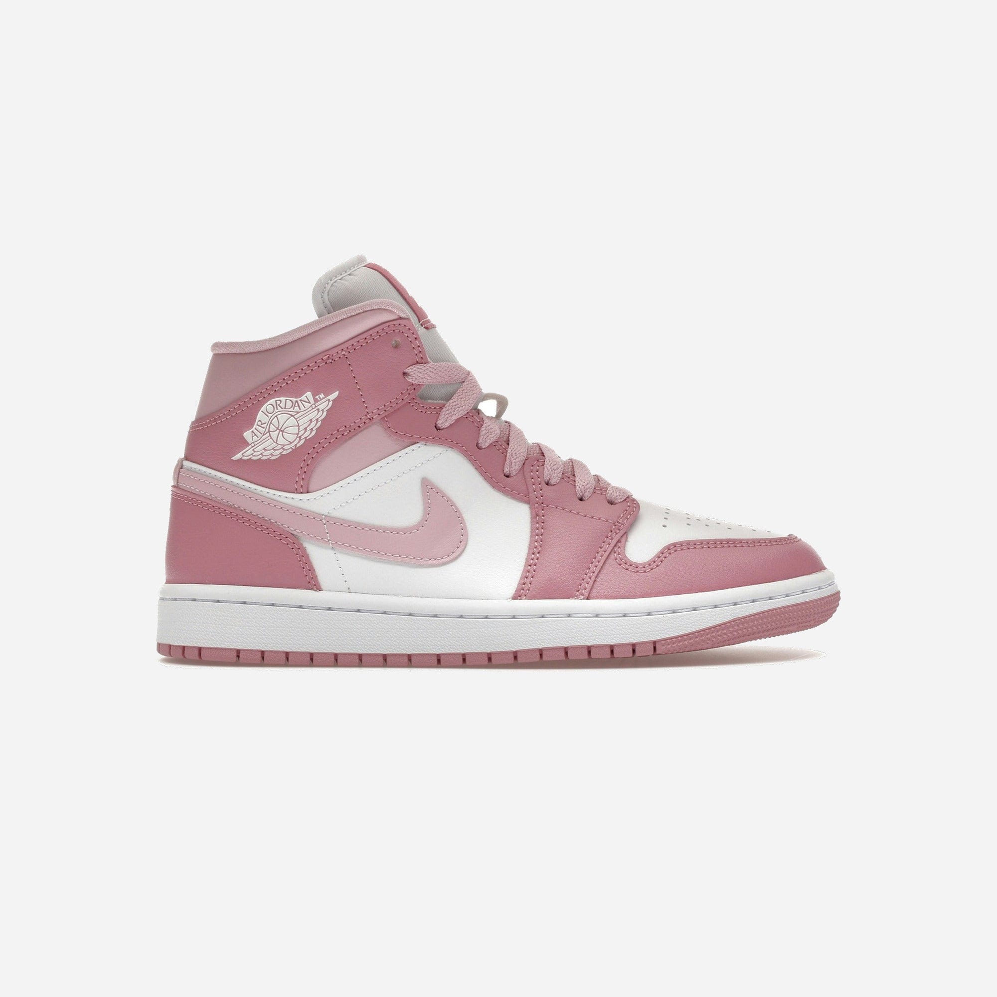 Nike Air Jordan 1 Mid Elemental Pink Iced Carmine WMNS