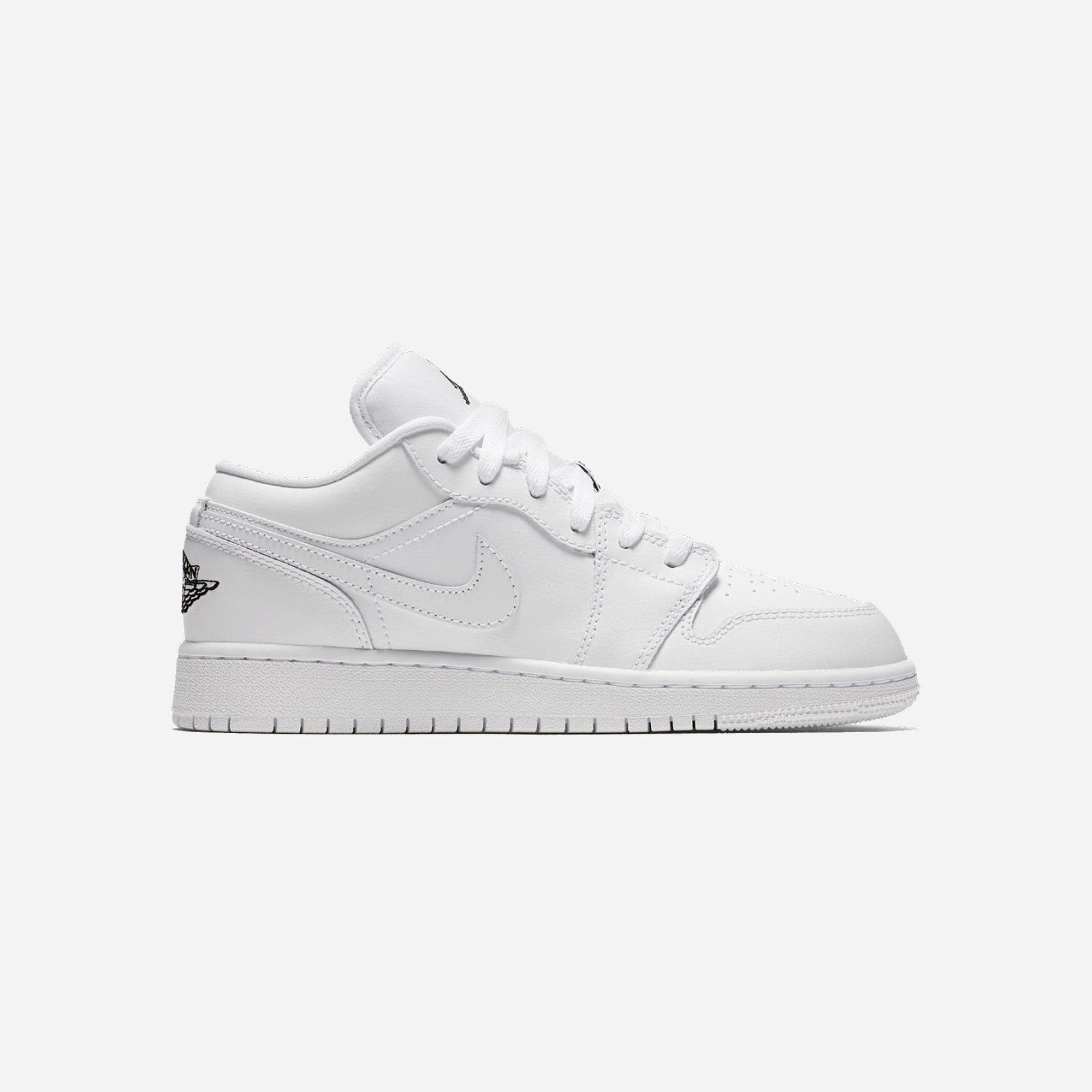 Nike Air Jordan 1 Low Triple White GS