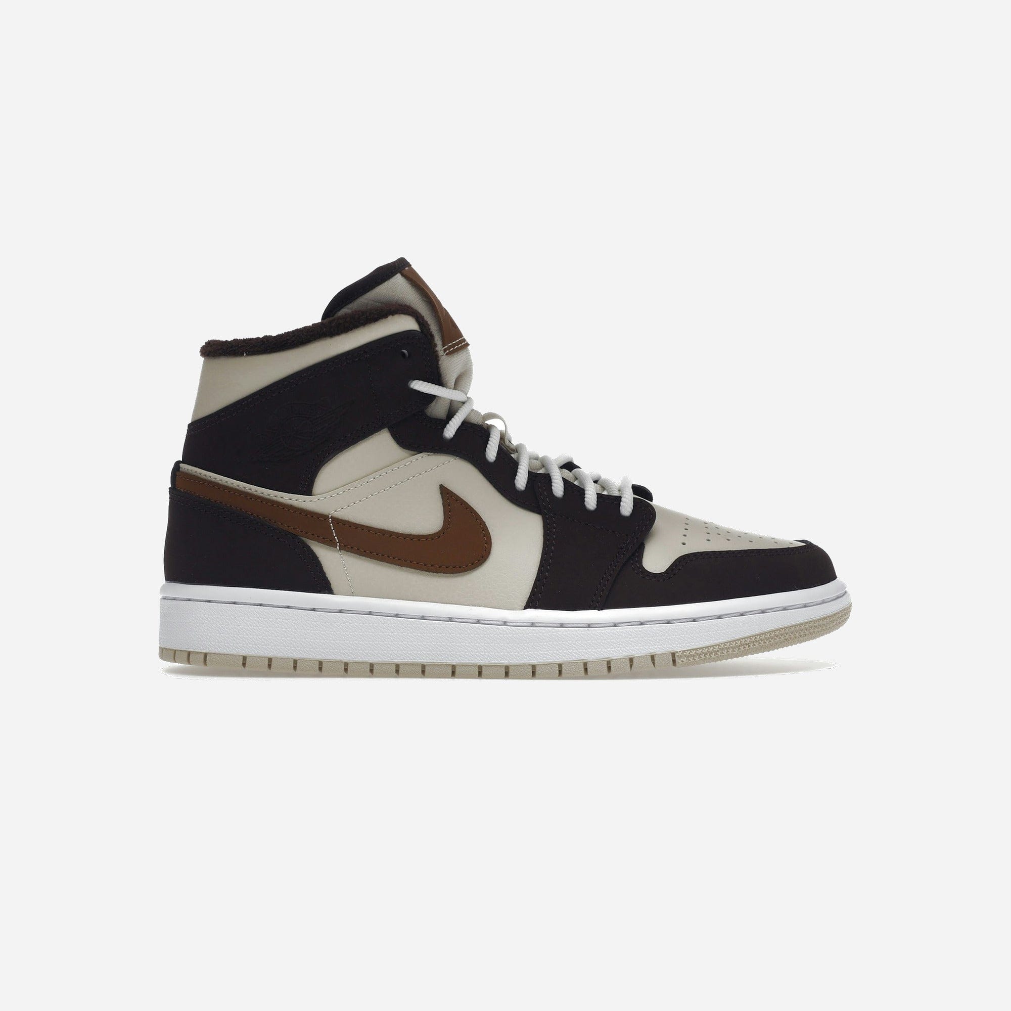 Nike Air Jordan 1 Mid SE Brown Basalt Oatmeal WMNS