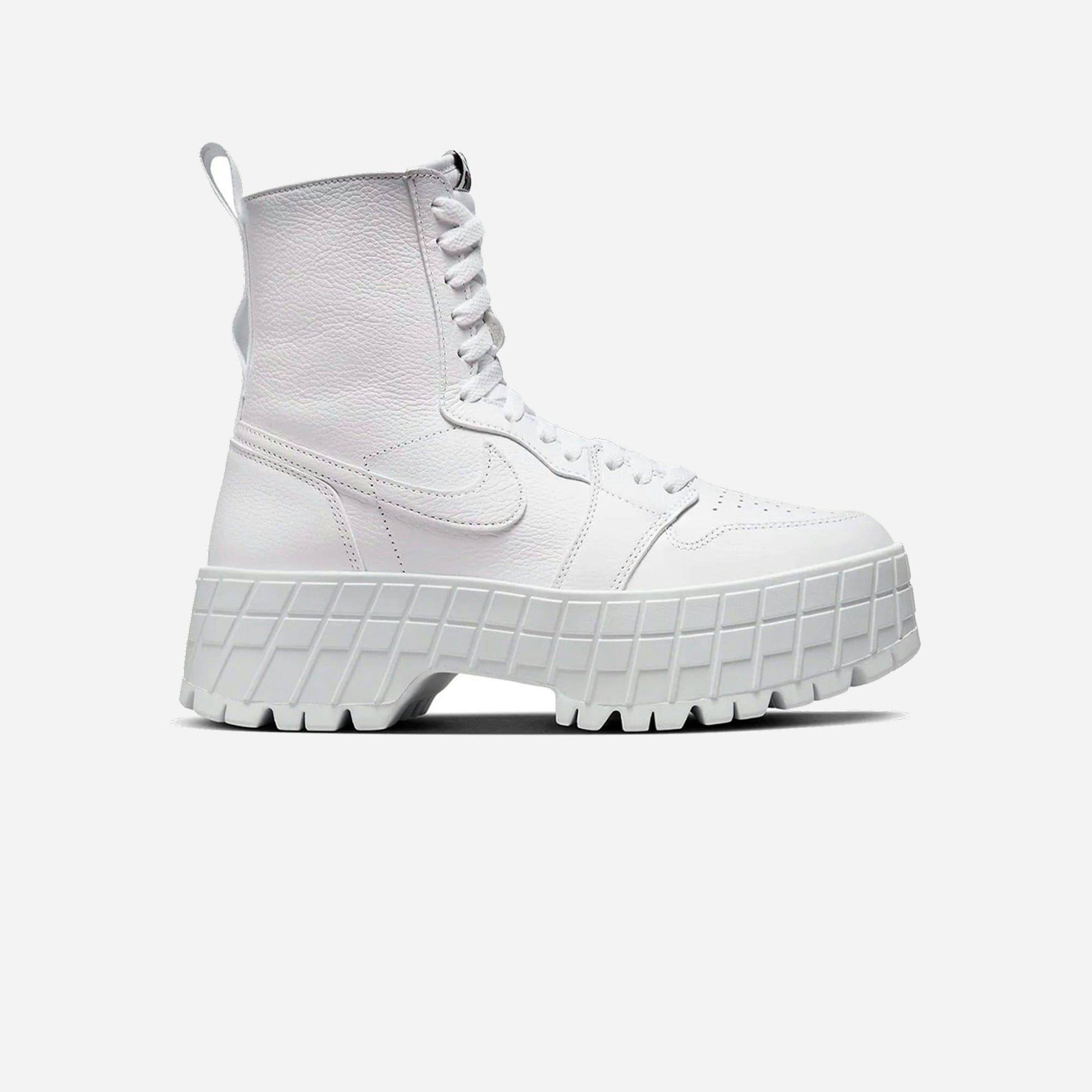 Nike Air Jordan 1 High Brooklyn Triple White WMNS