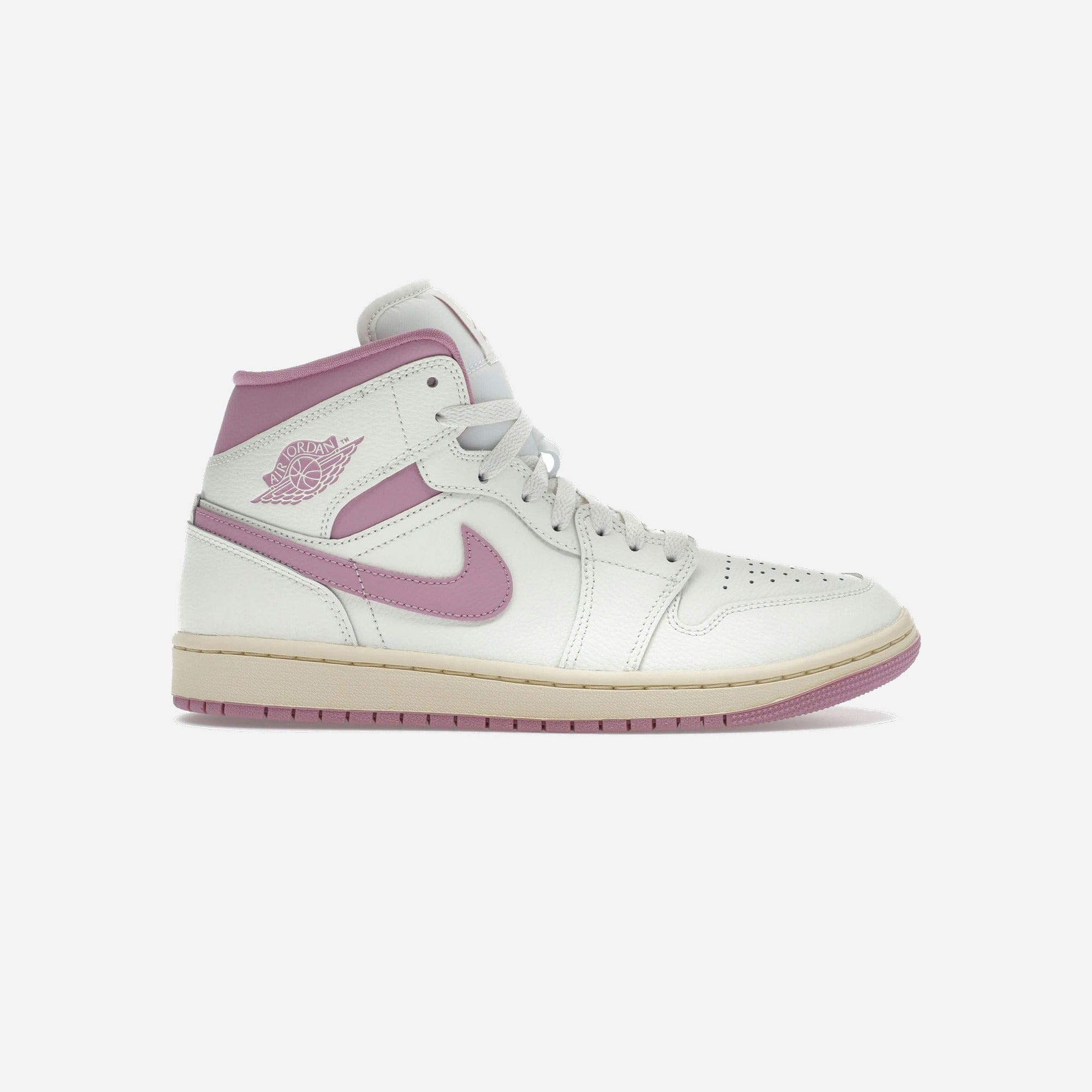 Nike Air Jordan 1 Mid Sail Pink Coconut Milk WMNS