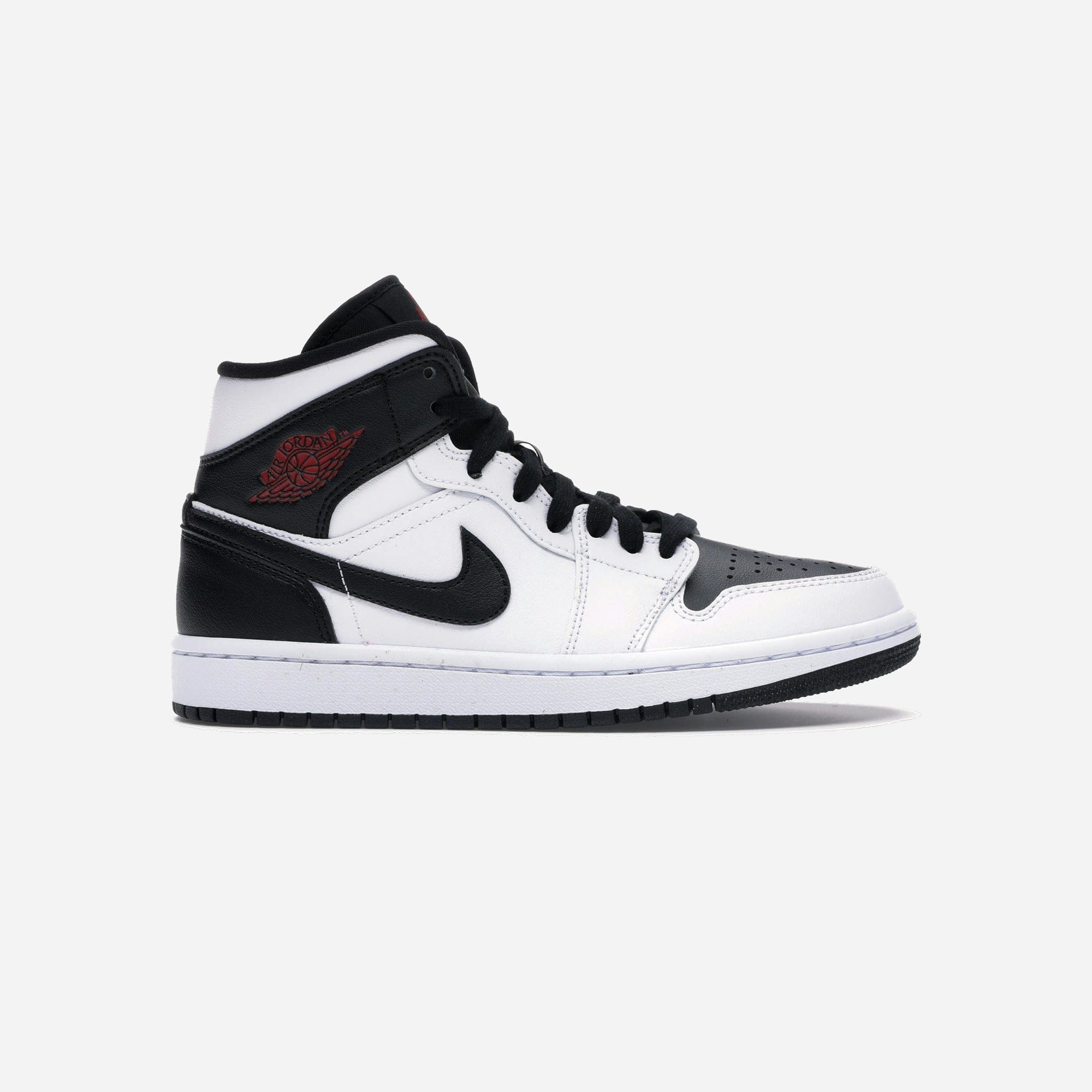 Nike Air Jordan 1 Mid Reverse Black Toe WMNS
