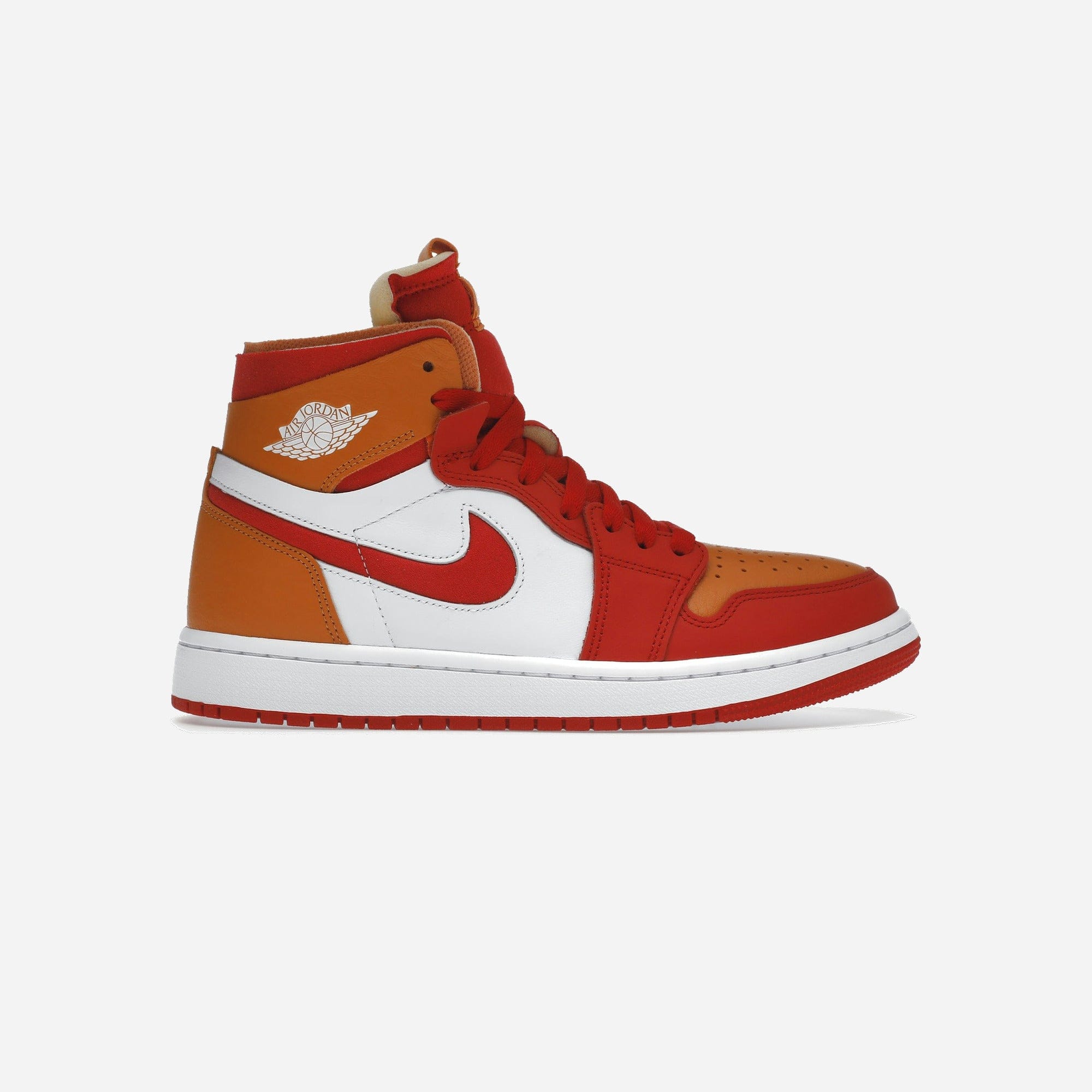 Nike Air Jordan 1 High Zoom Air Cmft Fire Red Hot Curry WMNS