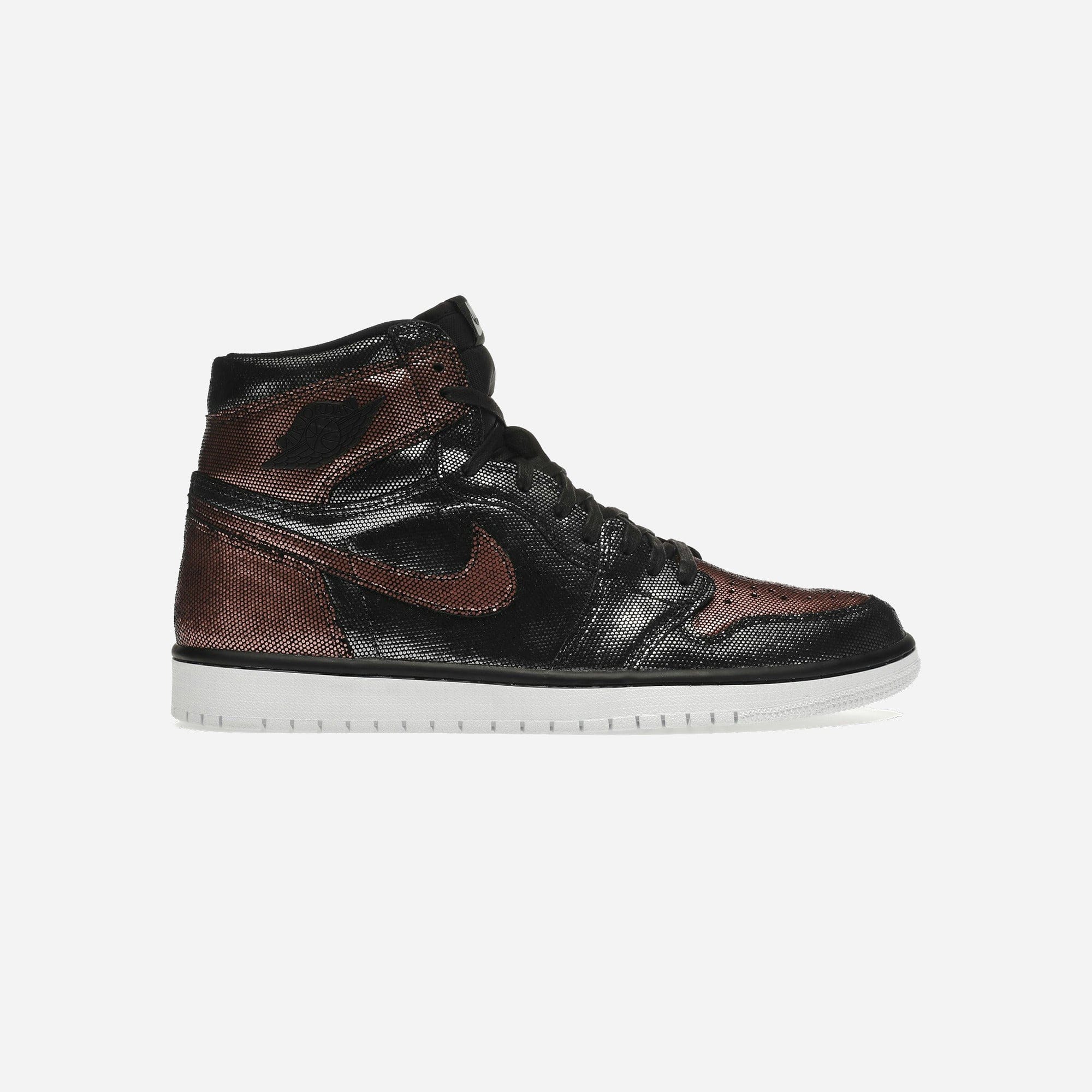 Nike Air Jordan 1 Retro High Fearless Metallic Rose Gold WMNS