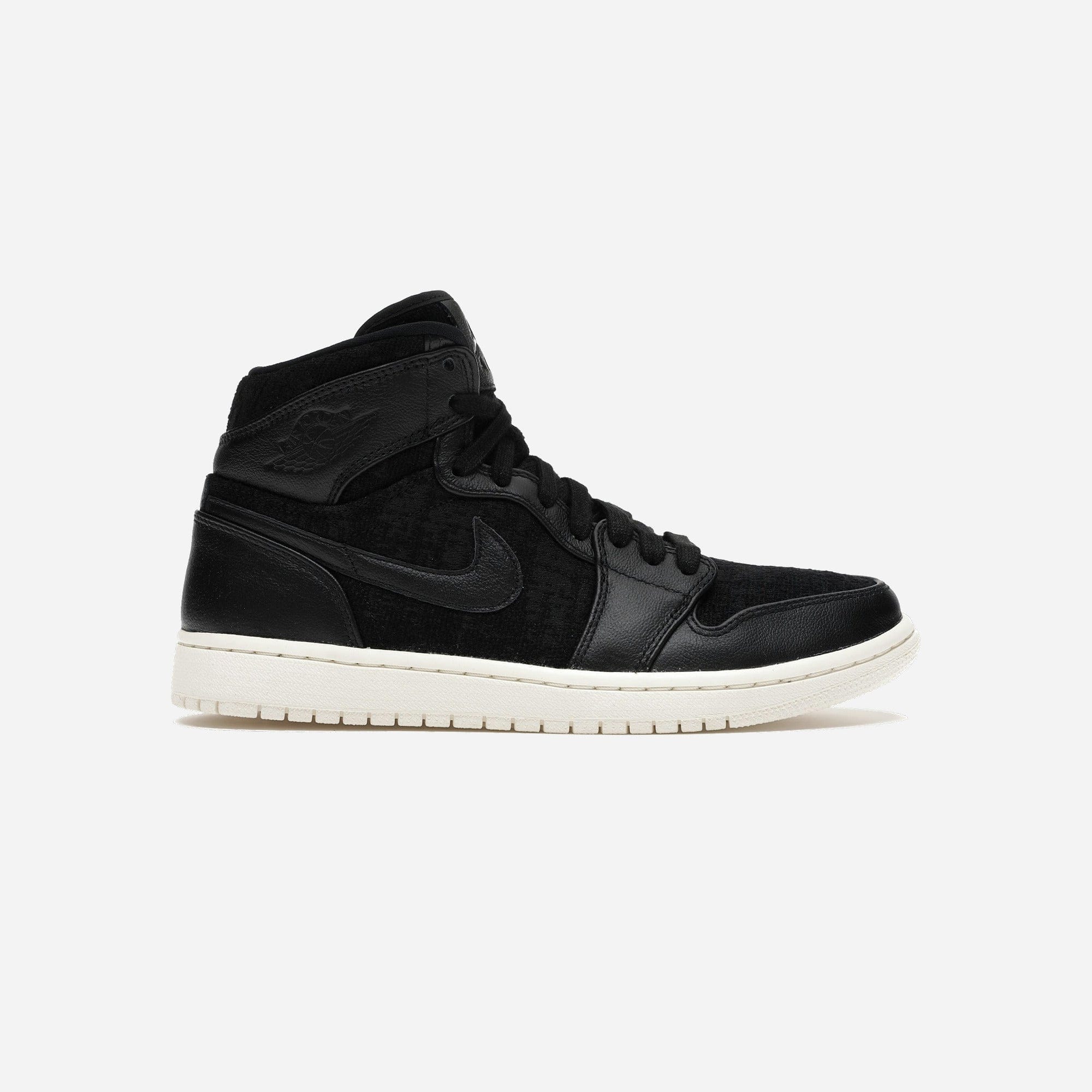 Nike Air Jordan 1 Retro High Black Sail WMNS