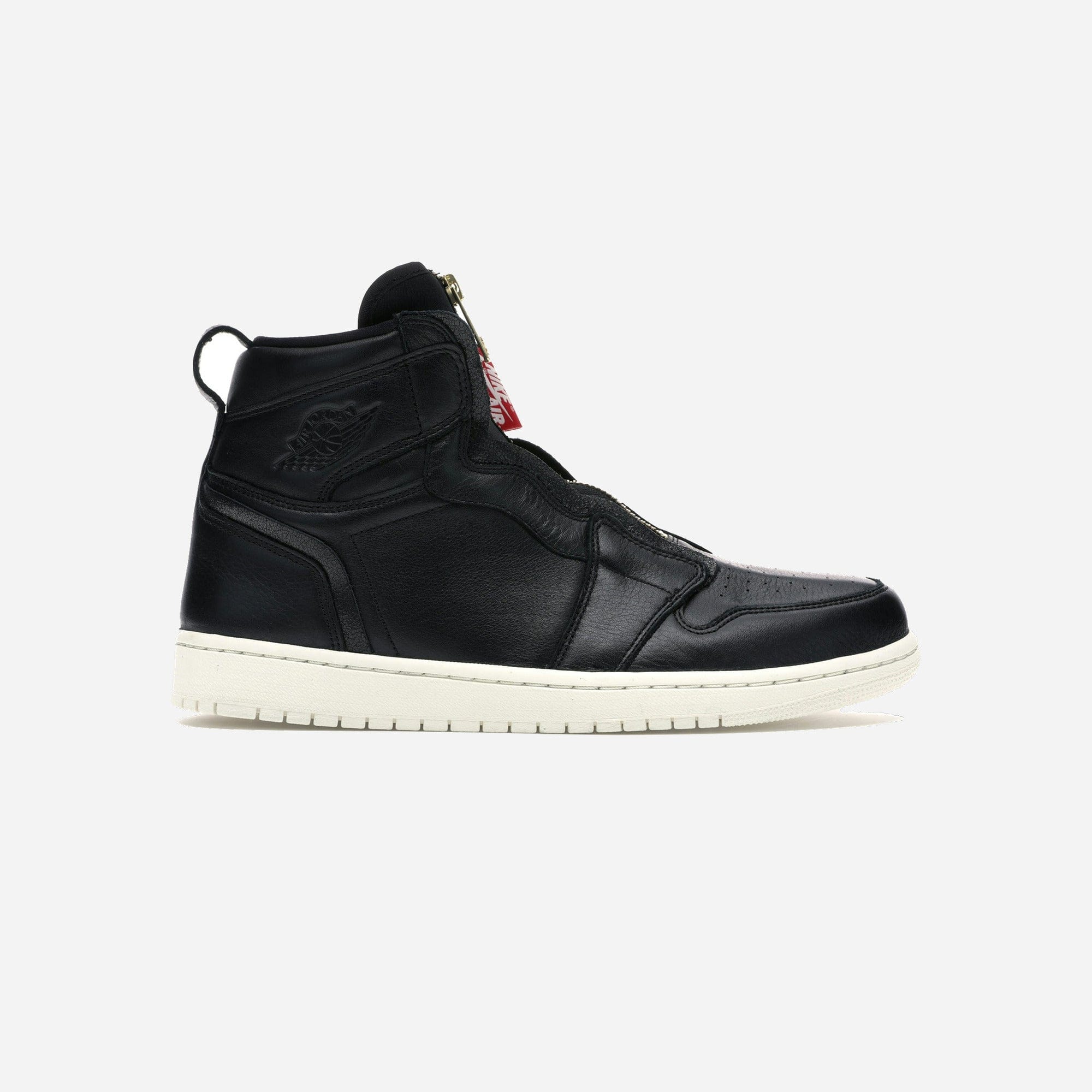 Nike Air Jordan 1 Retro High Zip Black Sail WMNS