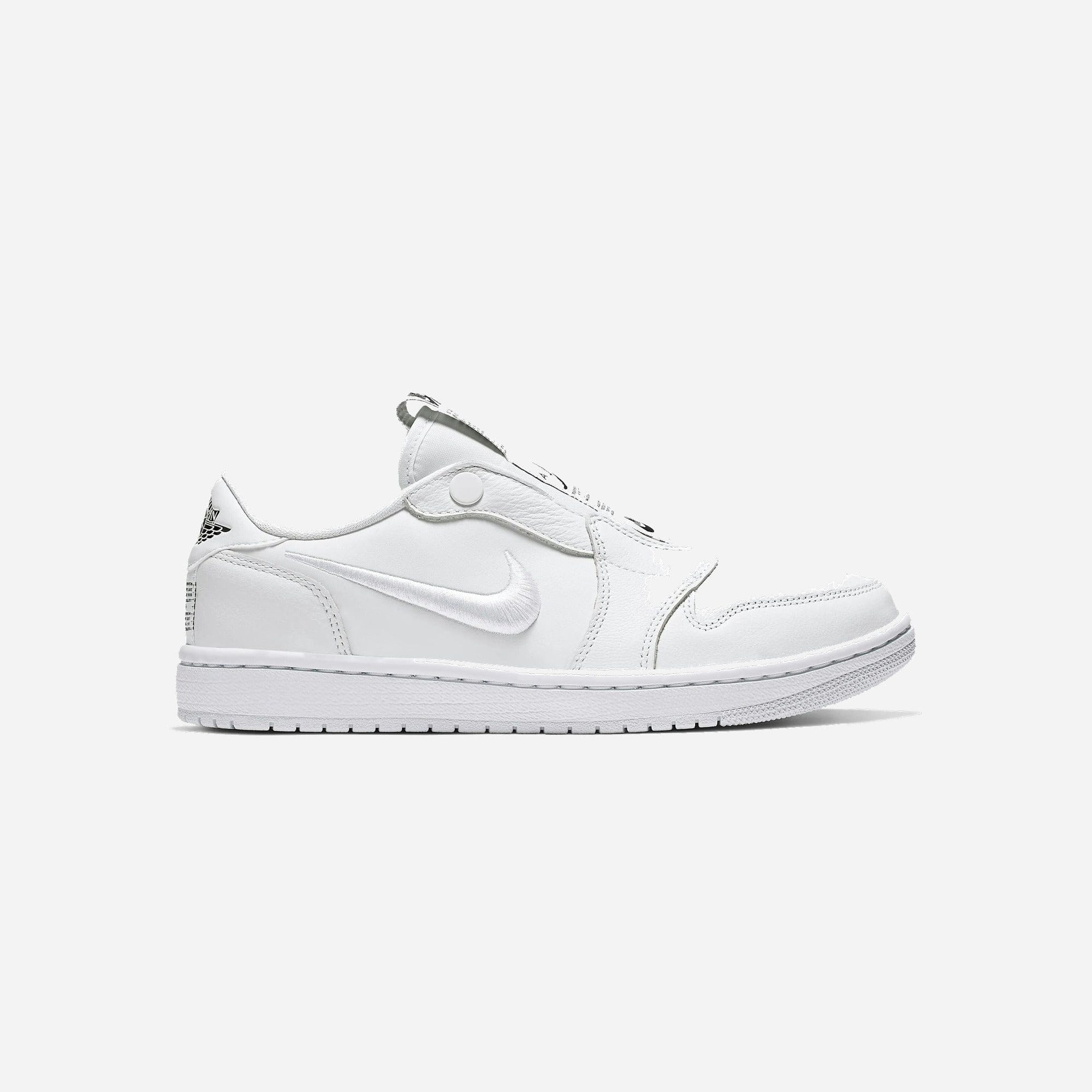 Nike Air Jordan 1 Retro Low Slip White Black WMNS