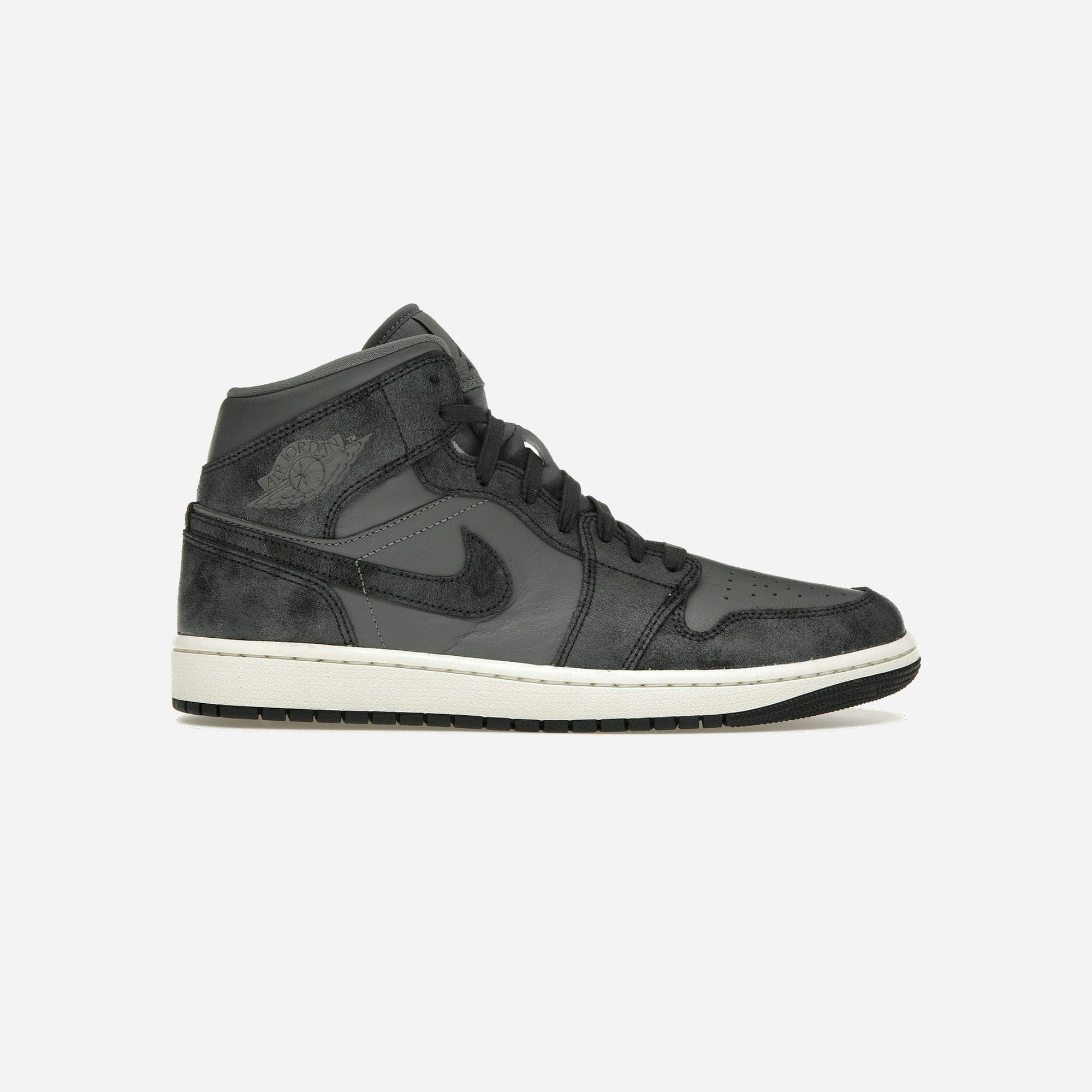 Nike Air Jordan 1 Mid Distressed Smoke Grey WMNS