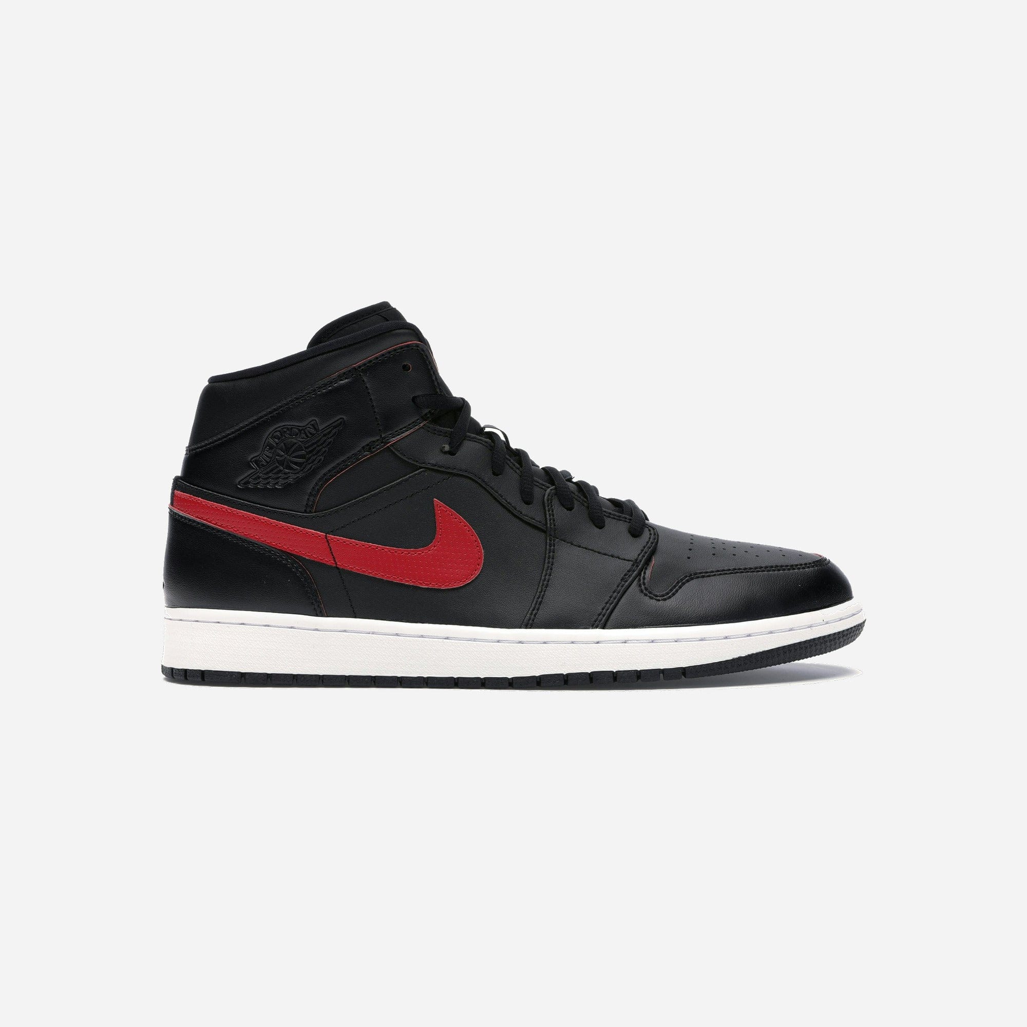 Nike Air Jordan 1 Retro Mid Black Team Red