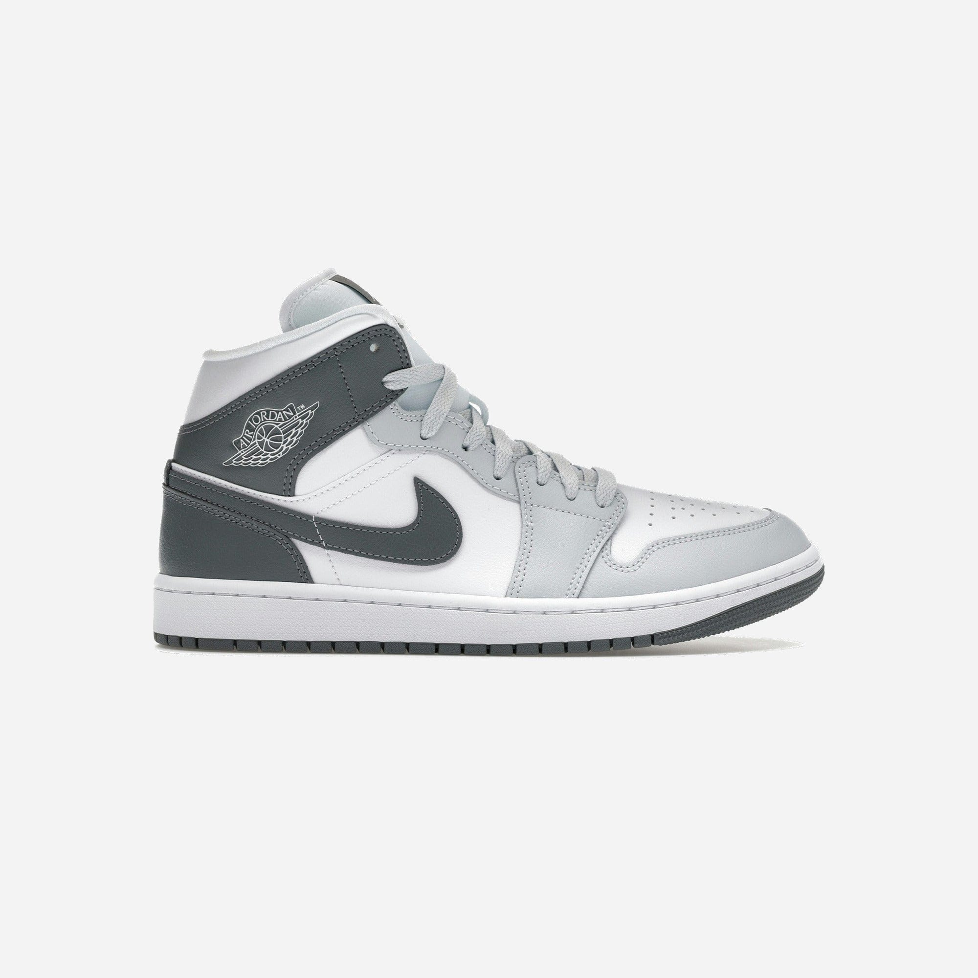 Nike Air Jordan 1 Mid White Smoke Grey WMNS