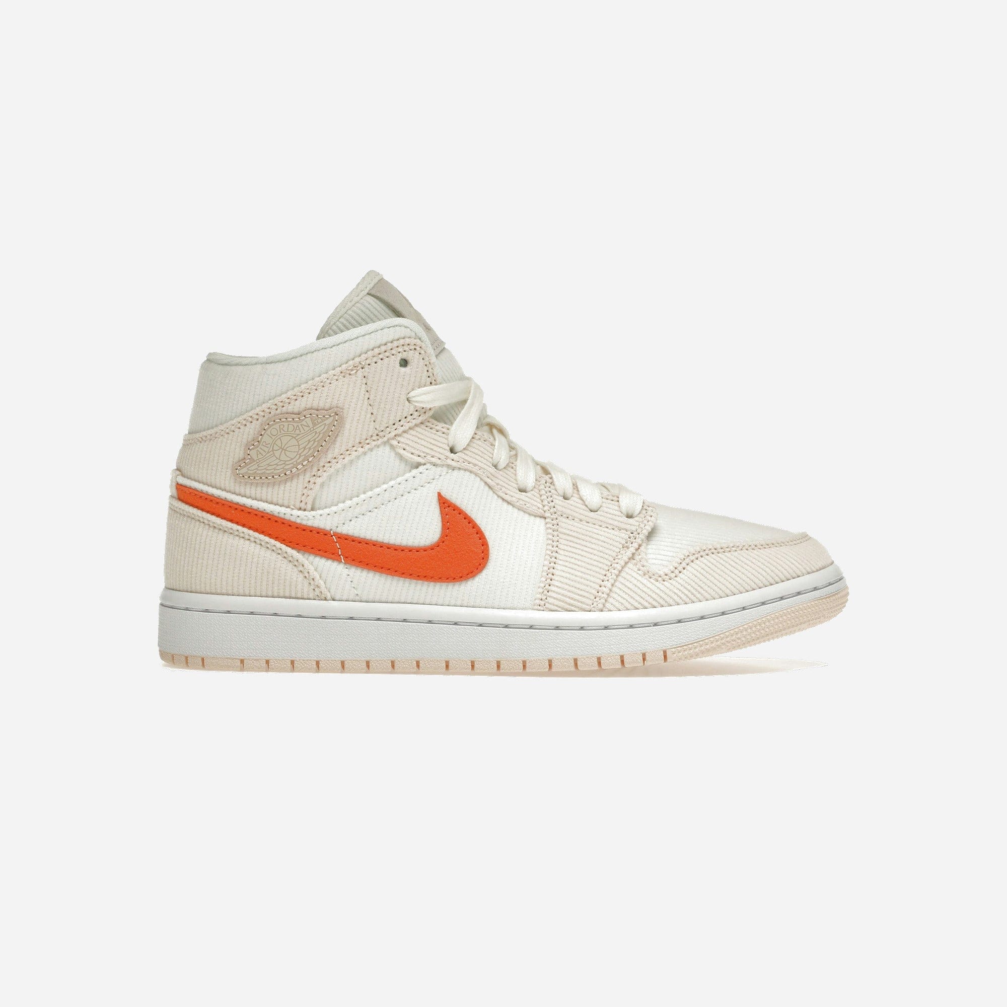 Nike Air Jordan 1 Mid SE Corduroy Sail WMNS