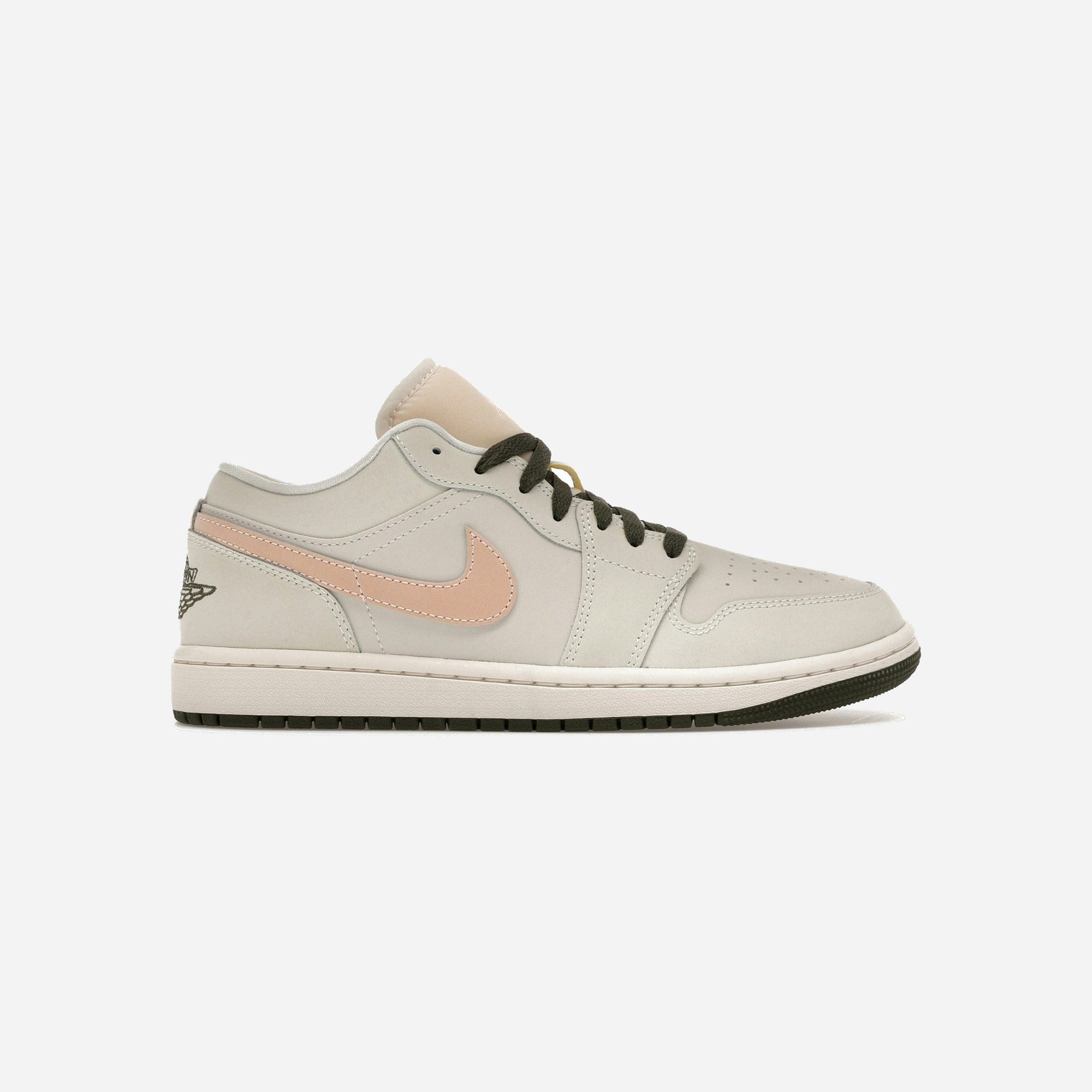 Nike Air Jordan 1 Low Sail Crimson Tint Khaki WMNS