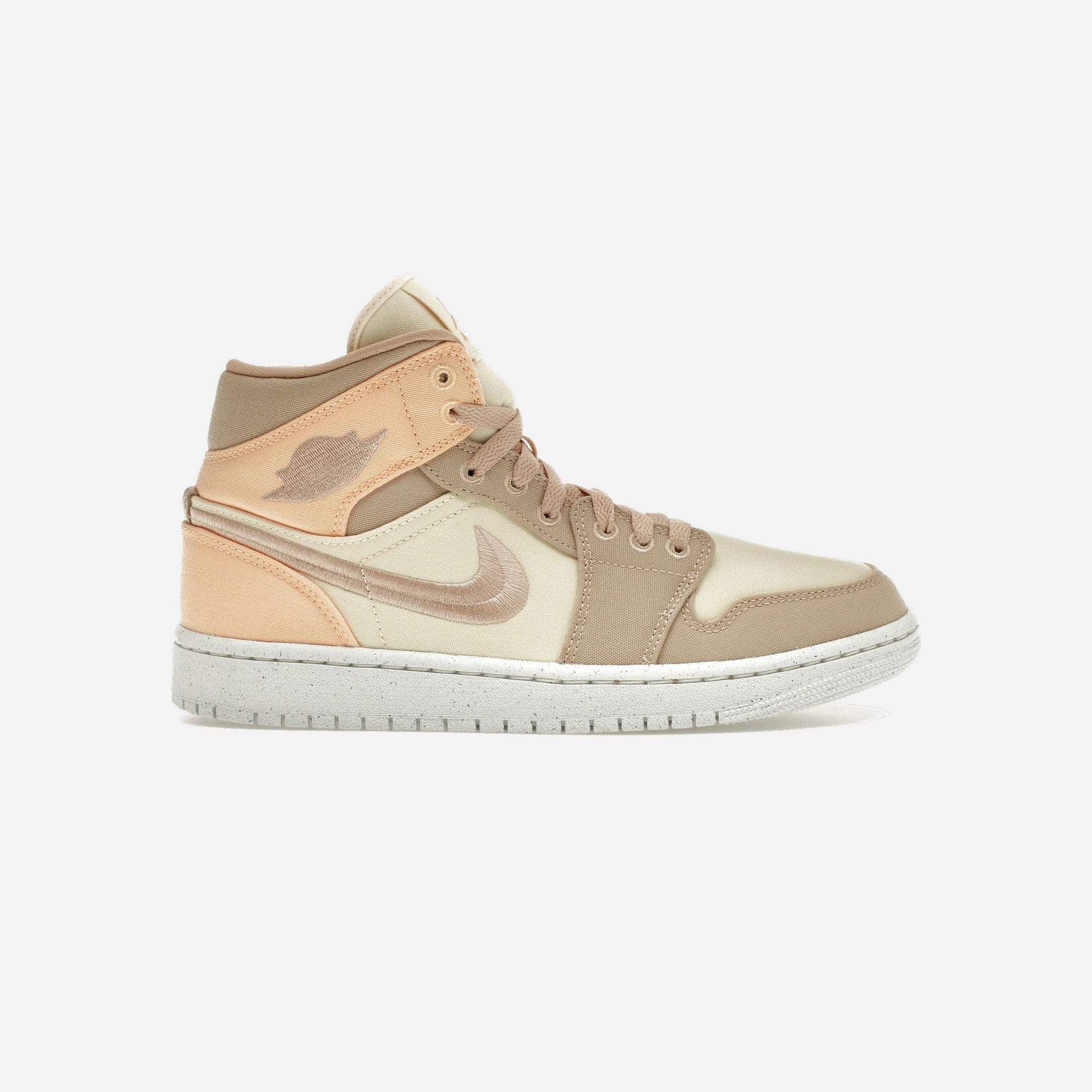 Nike Air Jordan 1 Mid SE Canvas Khaki WMNS