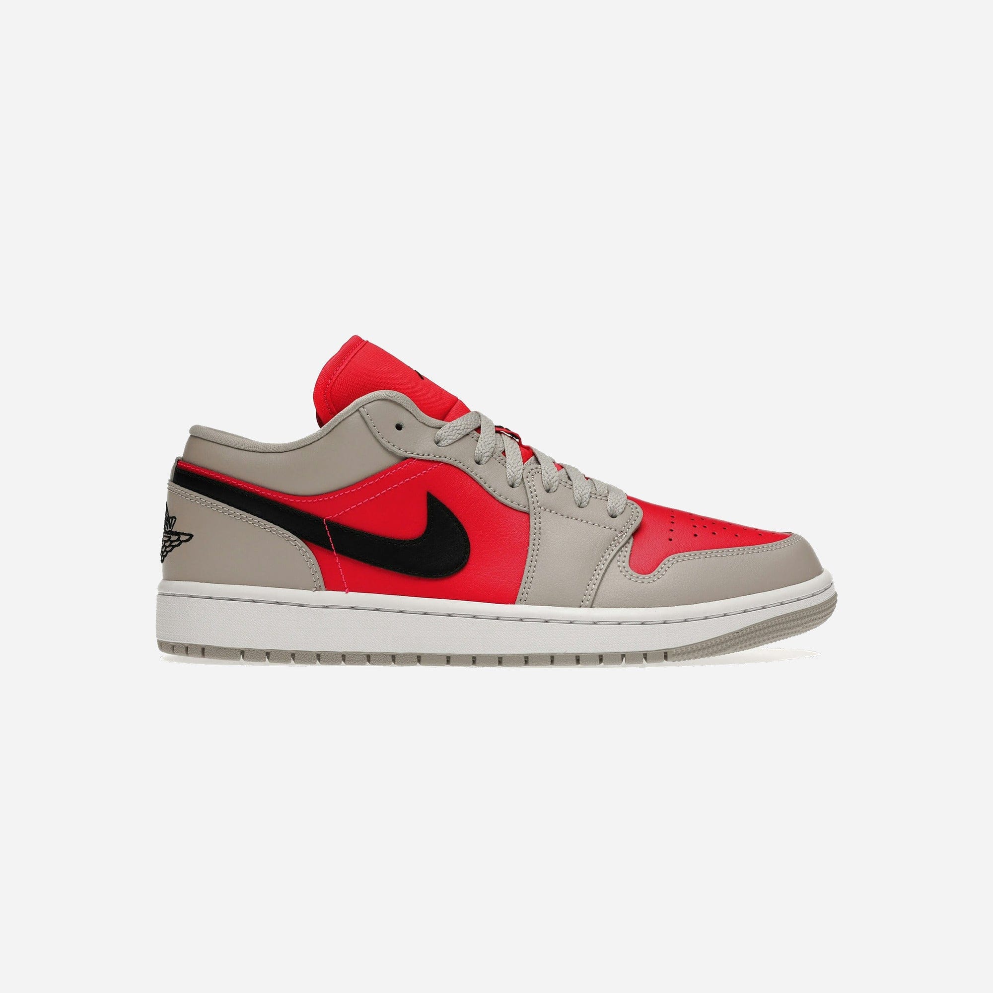 Nike Air Jordan 1 Retro Low Light Iron Ore Siren Red WMNS