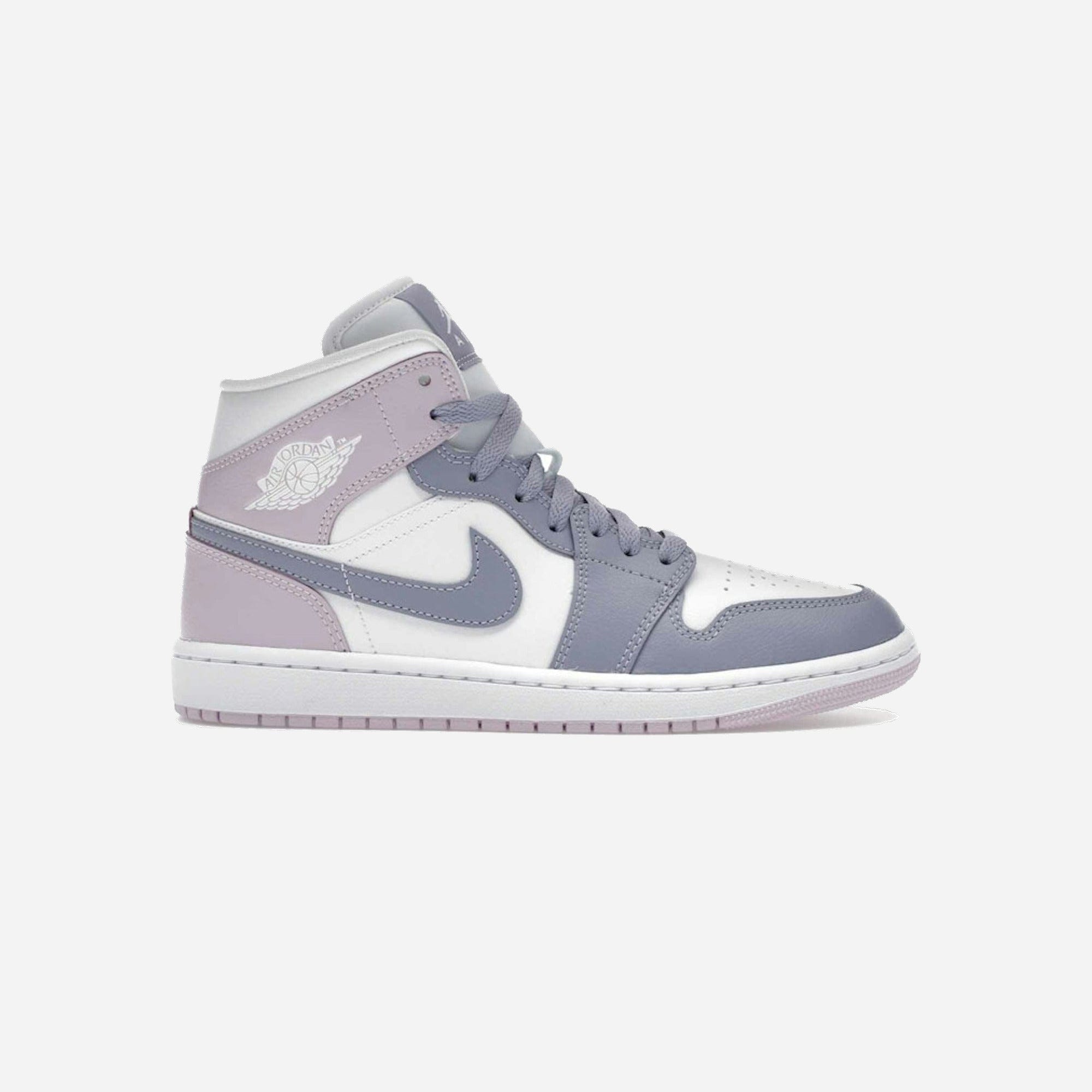 Nike Air Jordan 1 Mid Indigo Haze Doll White WMNS