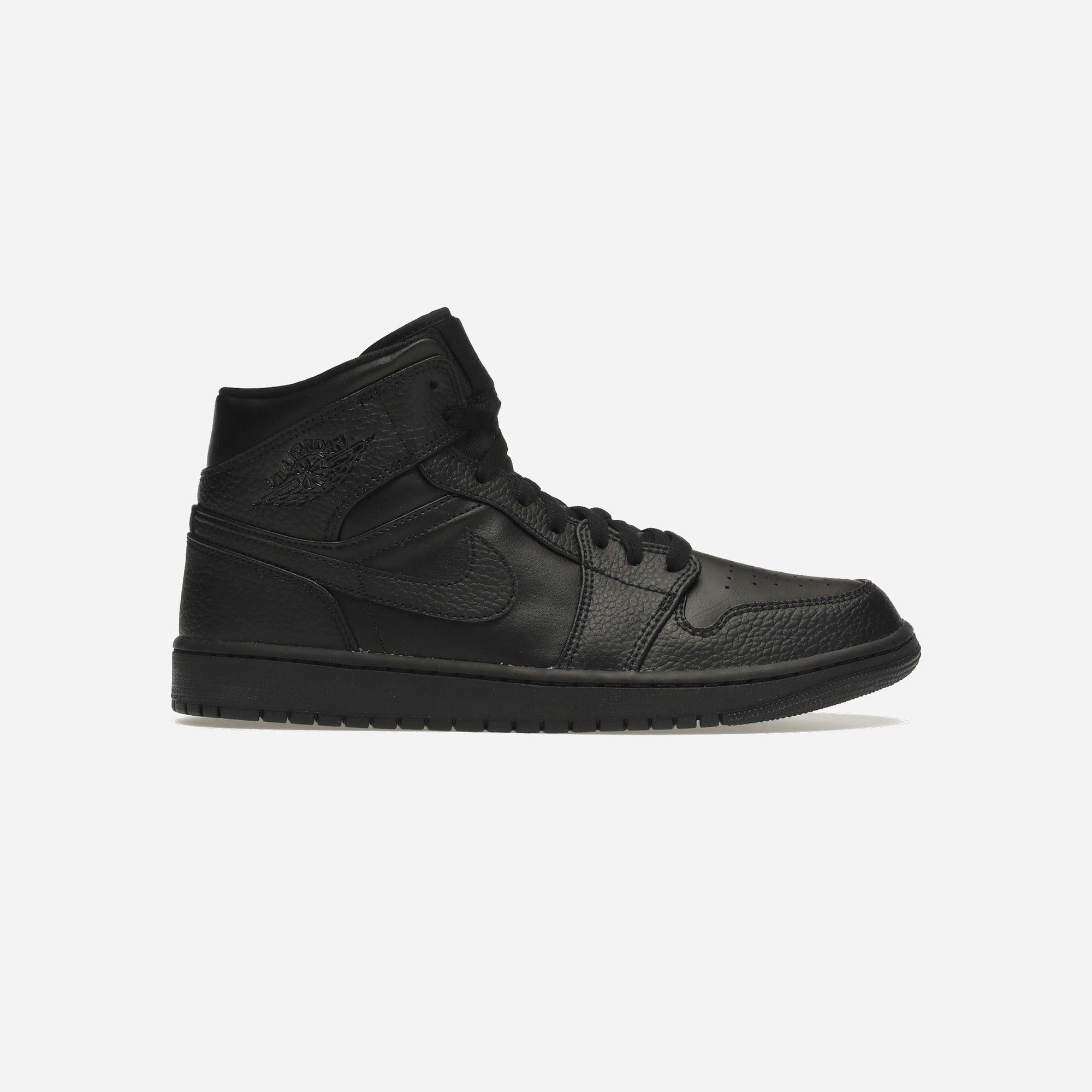 Nike Air Jordan 1 Mid Triple Black