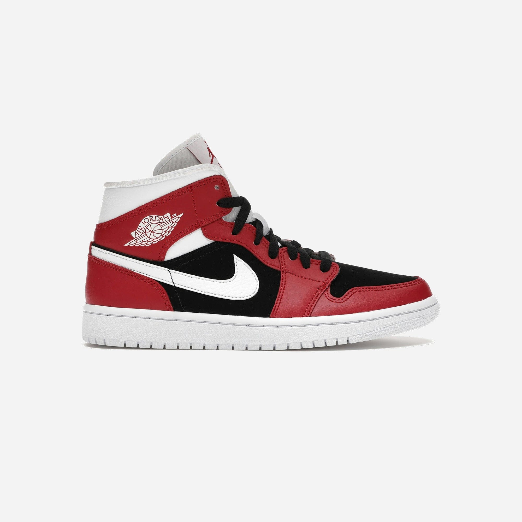 Nike Air Jordan 1 Mid Gym Red Black WMNS