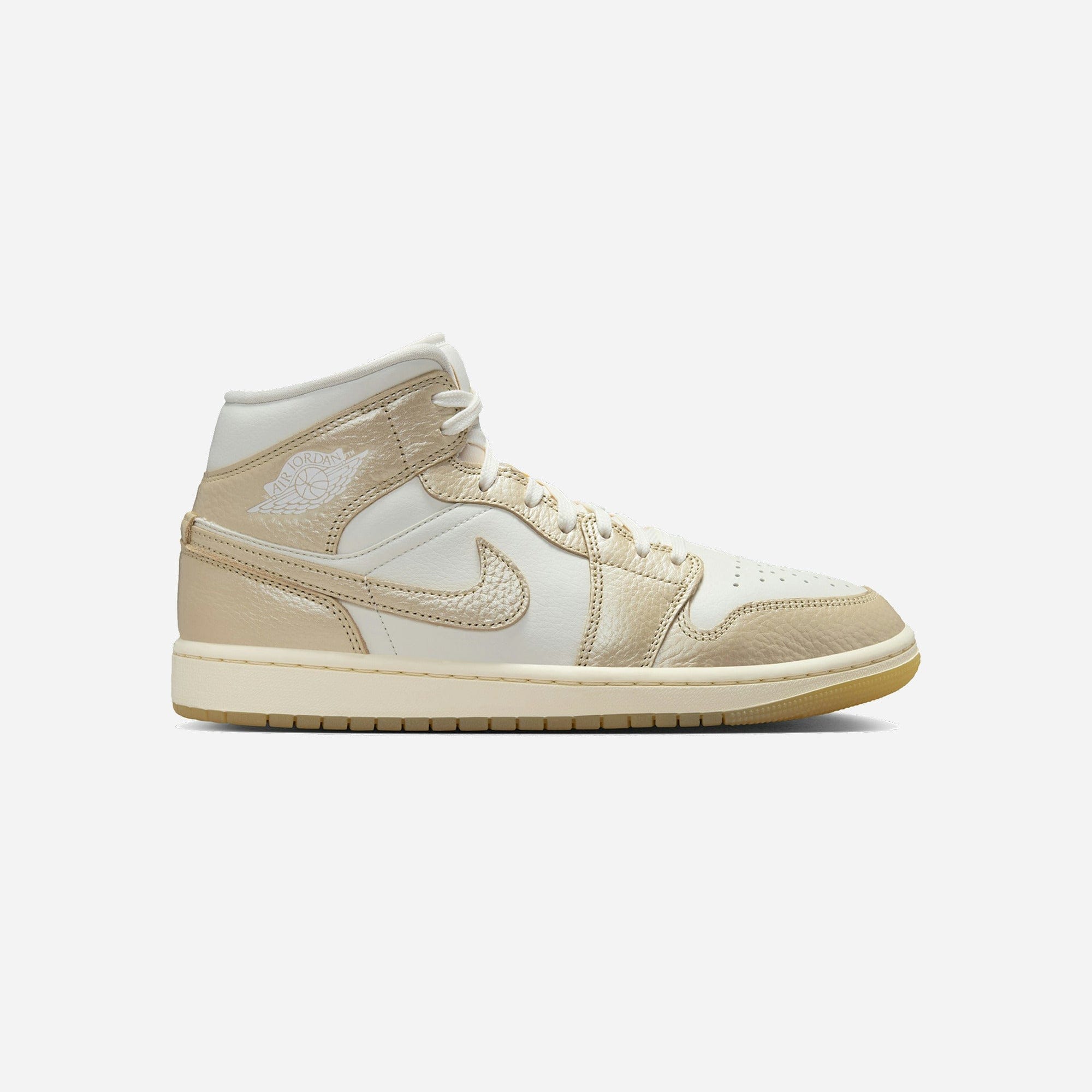 Nike Air Jordan 1 Mid SE Metallic Team Gold WMNS