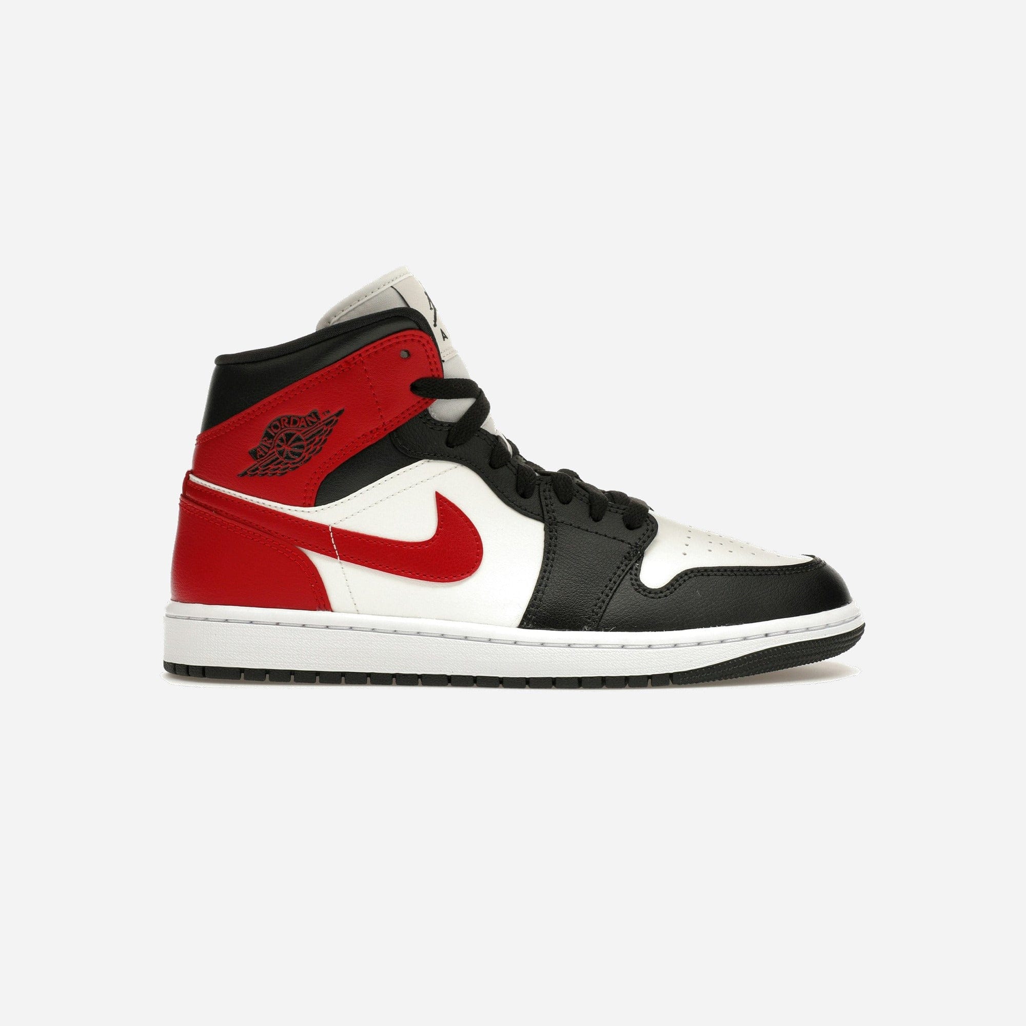 Nike Air Jordan 1 Mid Gym Red Off Noir WMNS