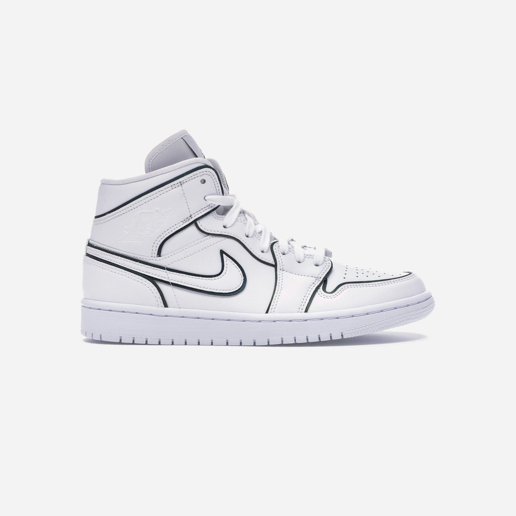 Nike Air Jordan 1 Mid Iridescent Reflective White WMNS