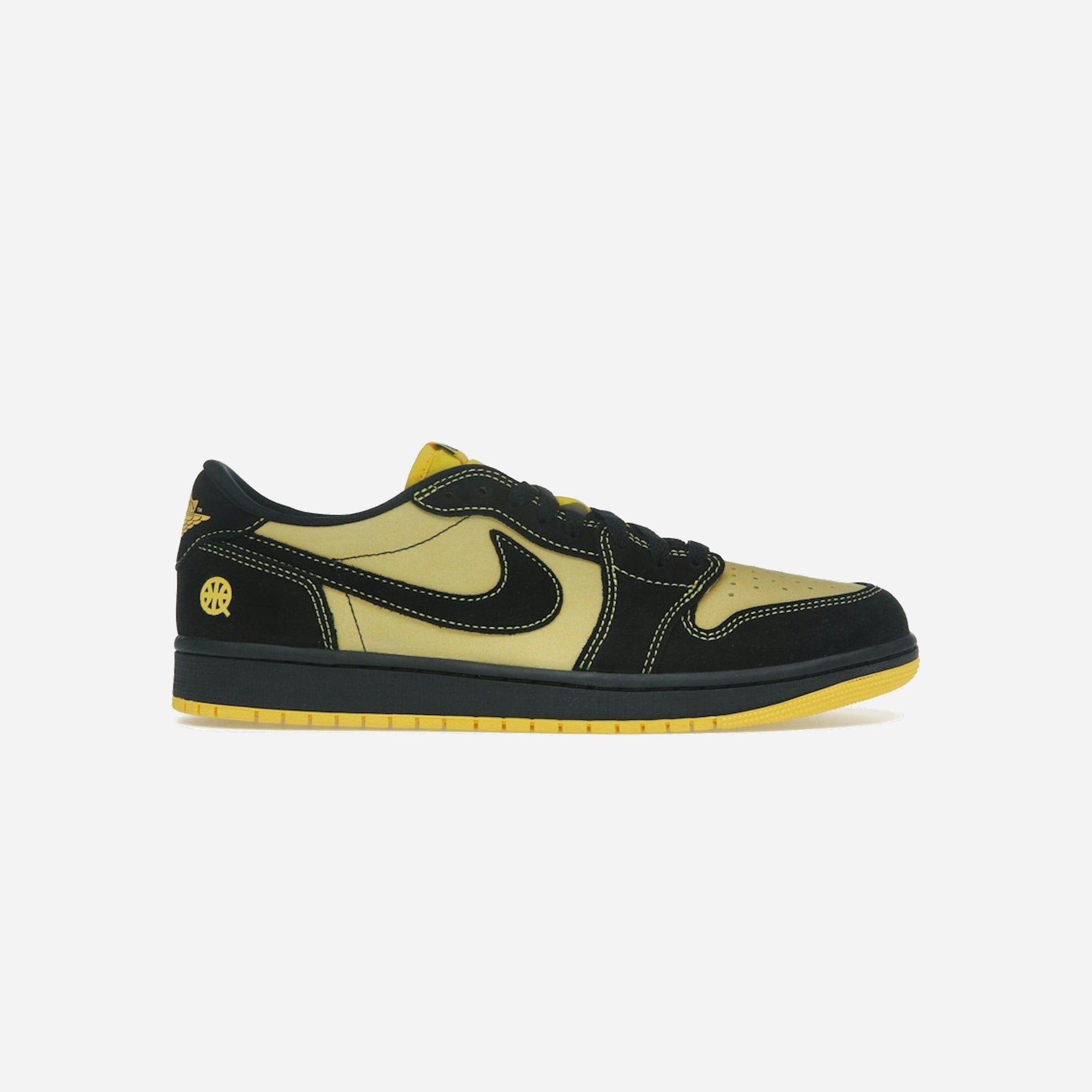 Nike Air Jordan 1 Retro Low OG Quai 54 Black Tour Yellow Red