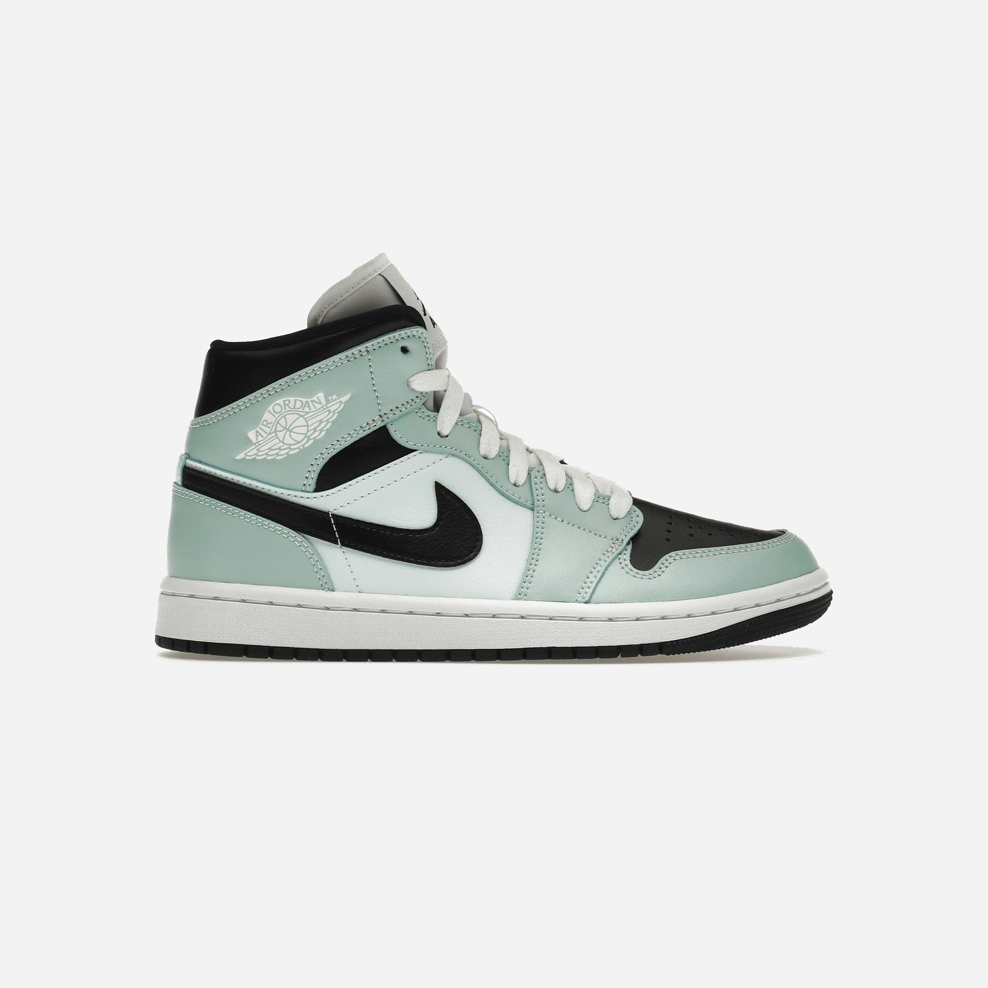 Nike Air Jordan 1 Mid Aqua Blue Tint WMNS