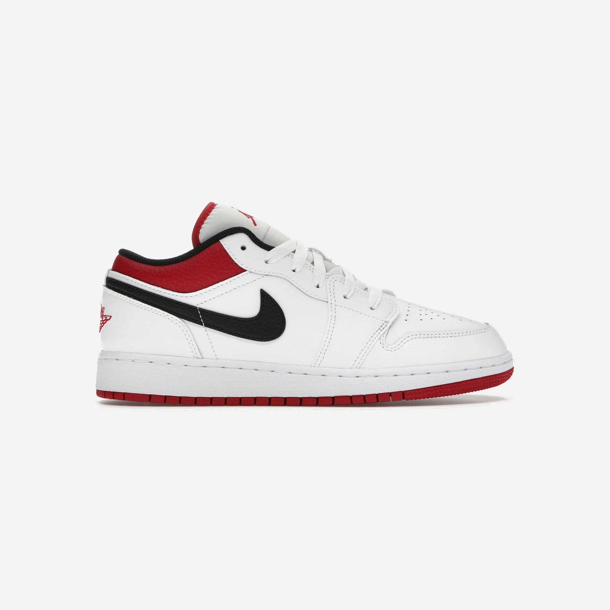 Nike Air Jordan 1 Low White Gym Red GS