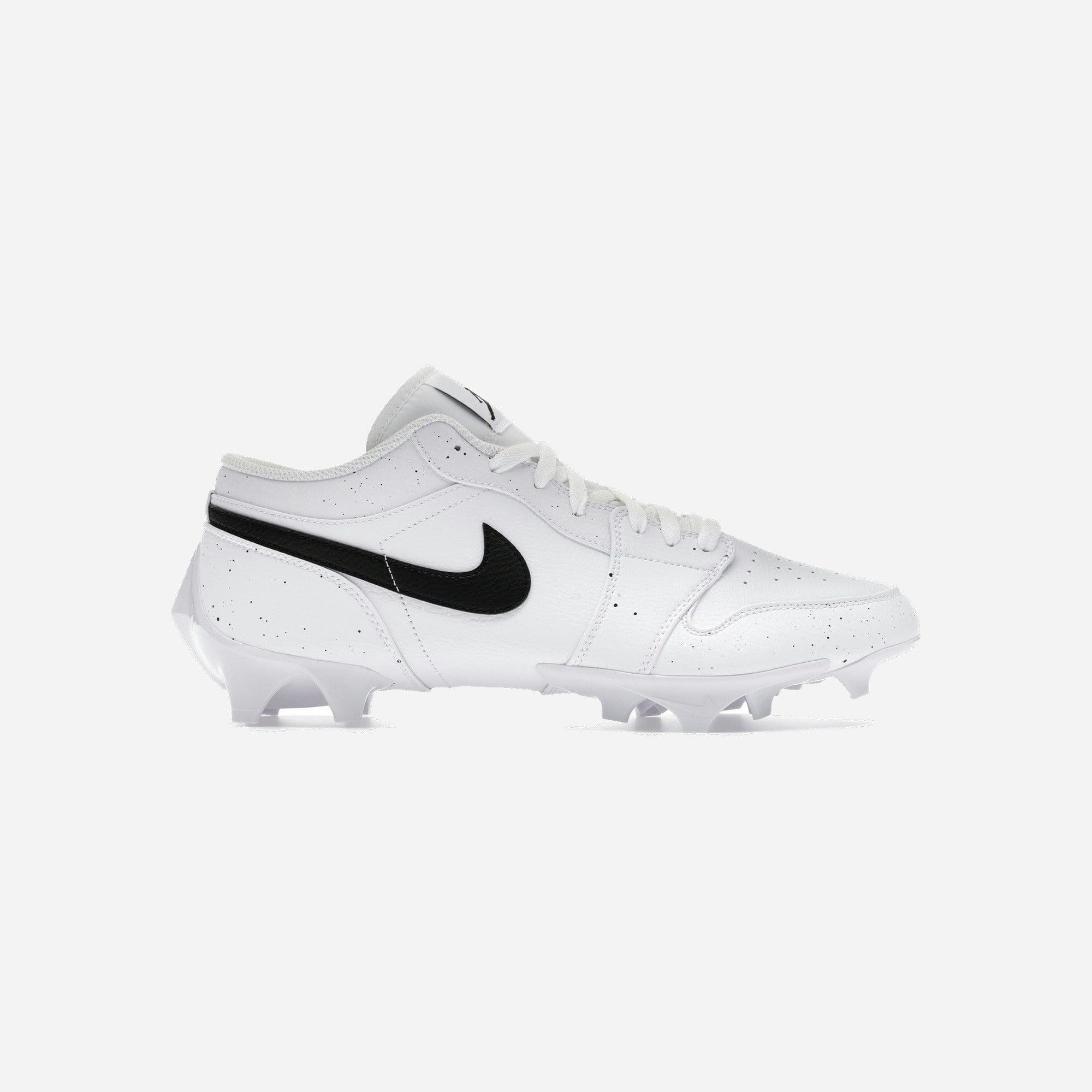 Nike Air Jordan 1 Low TD Cleat White Black Splatter