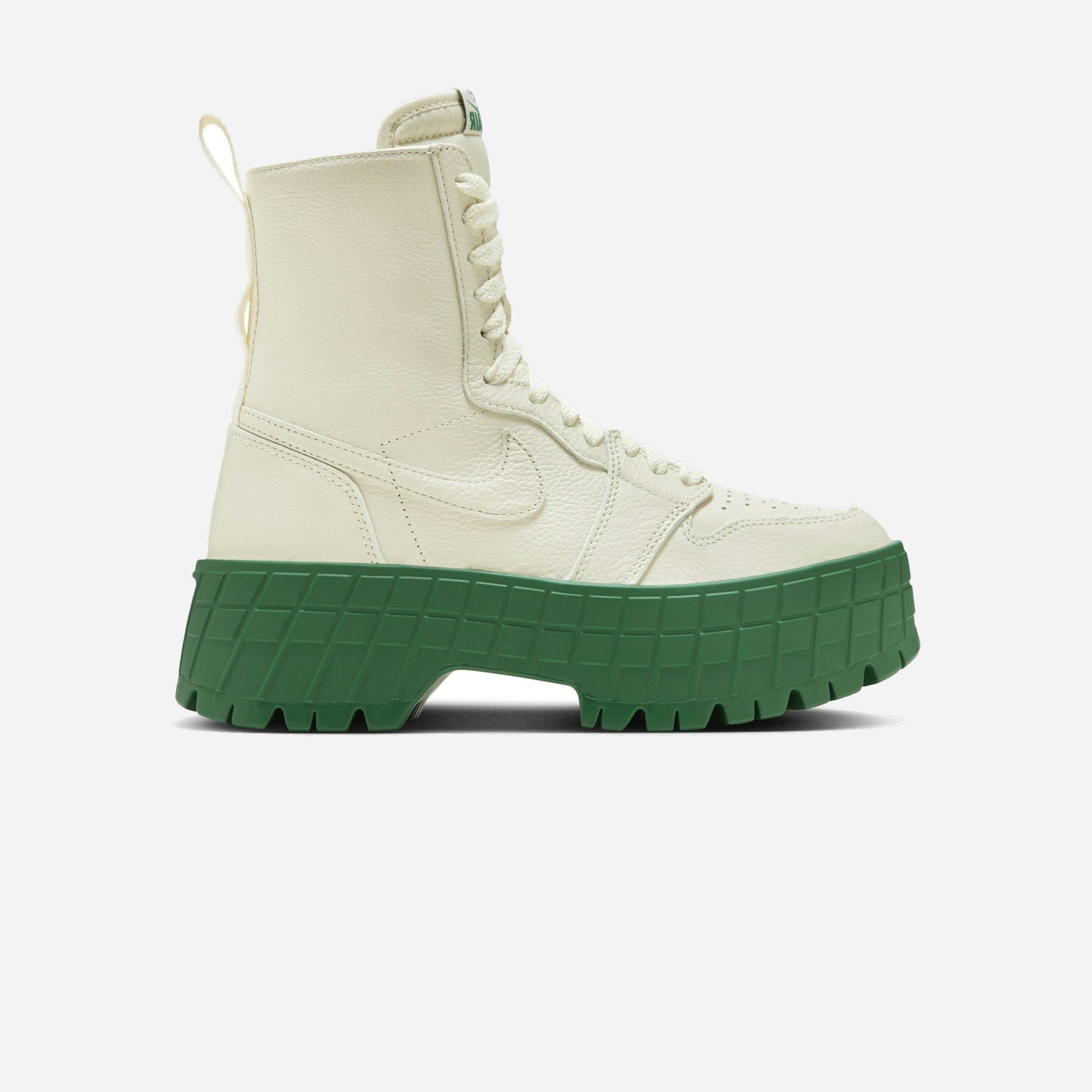 Nike Air Jordan 1 High Brooklyn Coconut Milk Pine Green WMNS