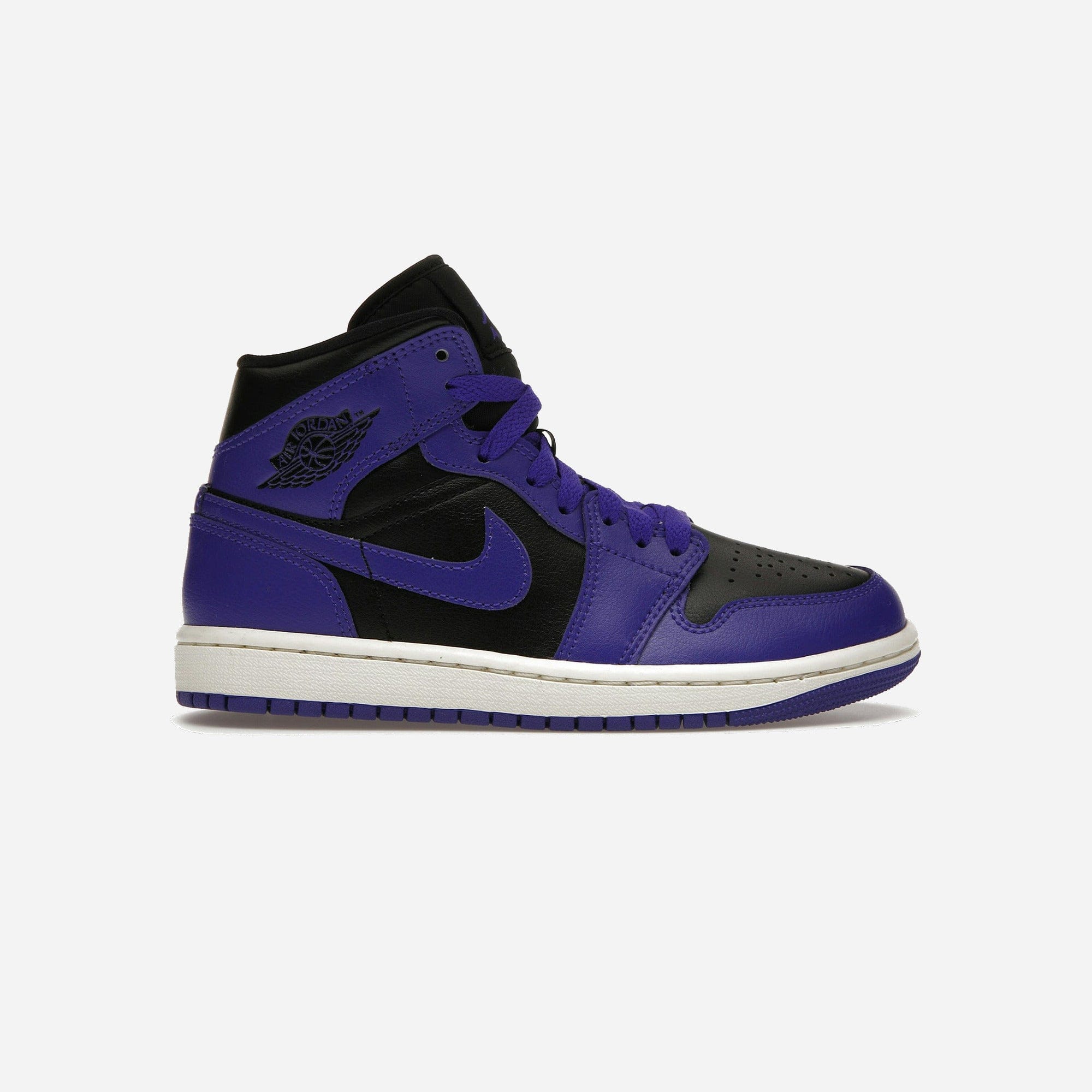 Nike Air Jordan 1 Mid Purple Black WMNS