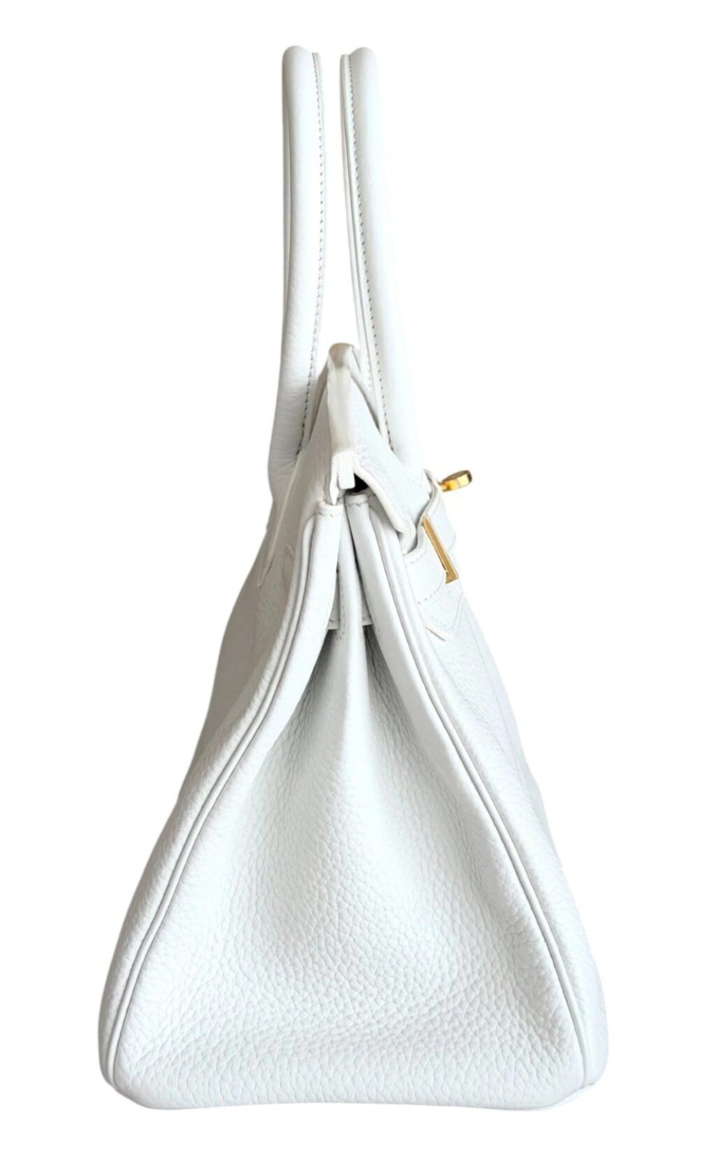 White Togo Birkin 30 Gold Hardware, 2015