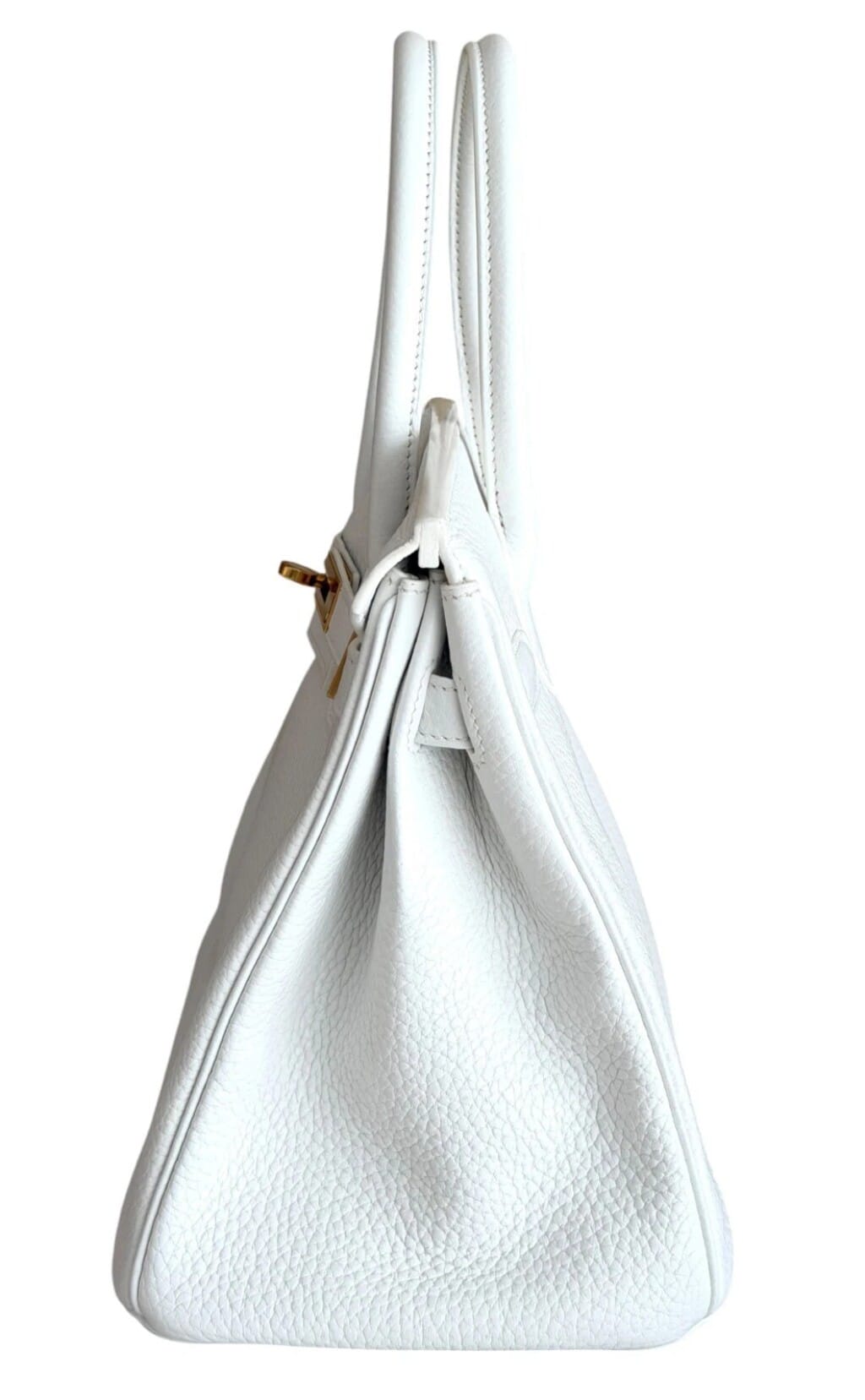 White Togo Birkin 30 Gold Hardware, 2015