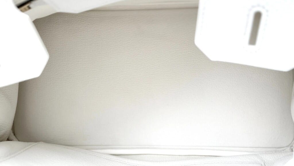 White Togo Birkin 30 Gold Hardware, 2015