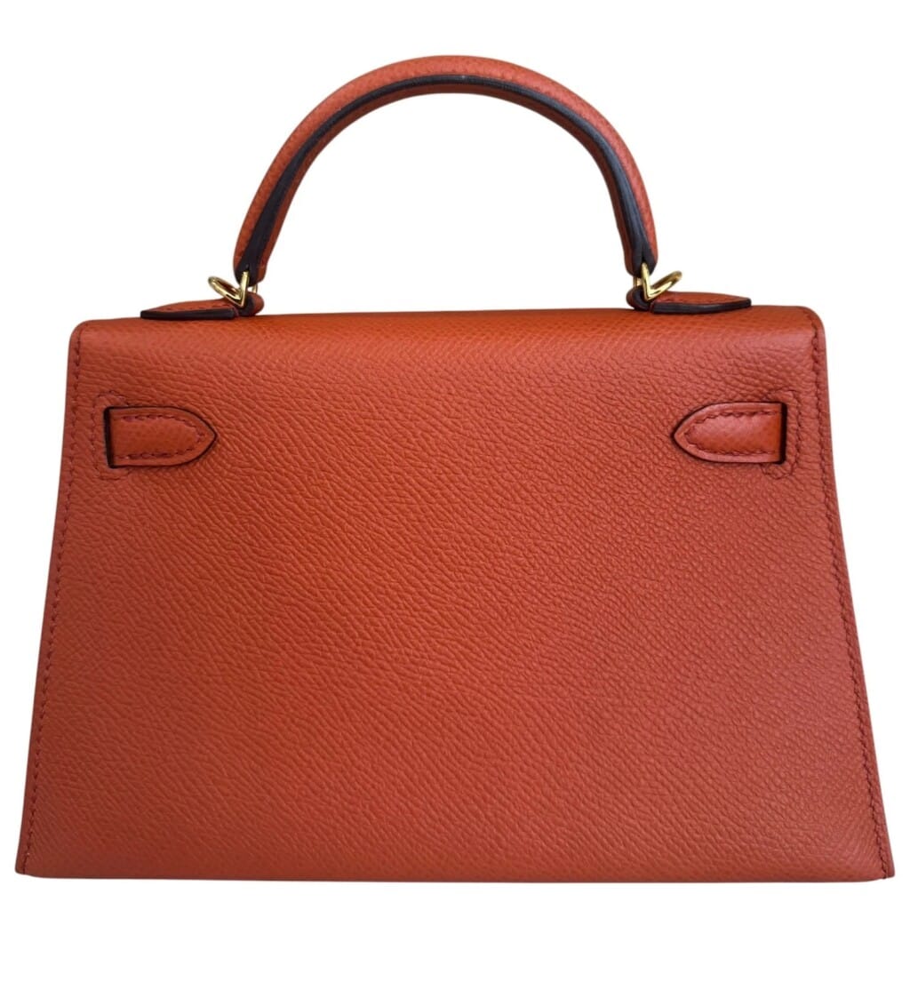 Terre Battue Epsom Mini Kelly 20 II Gold Hardware, 2020