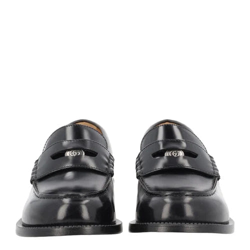 Gucci Black Loafer with Removable Detail
