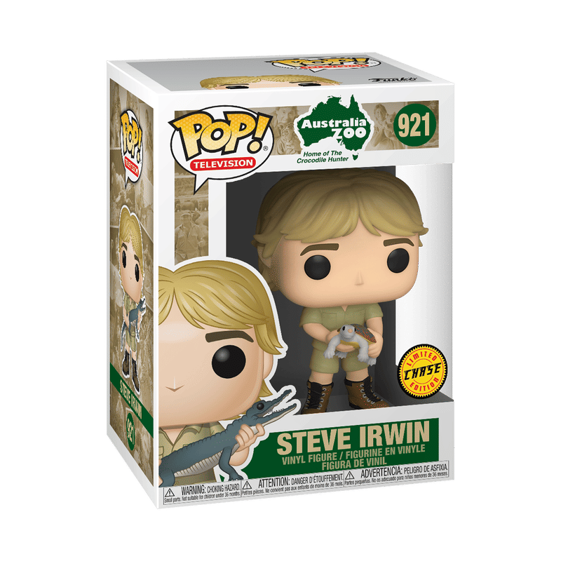 Pop! Steve Irwin