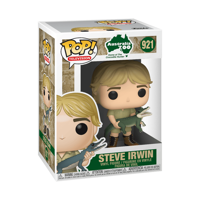 Pop! Steve Irwin