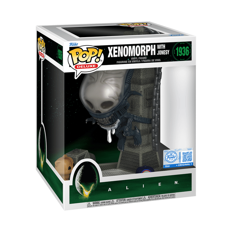 Pop! Deluxe Xenomorph with Jonesy