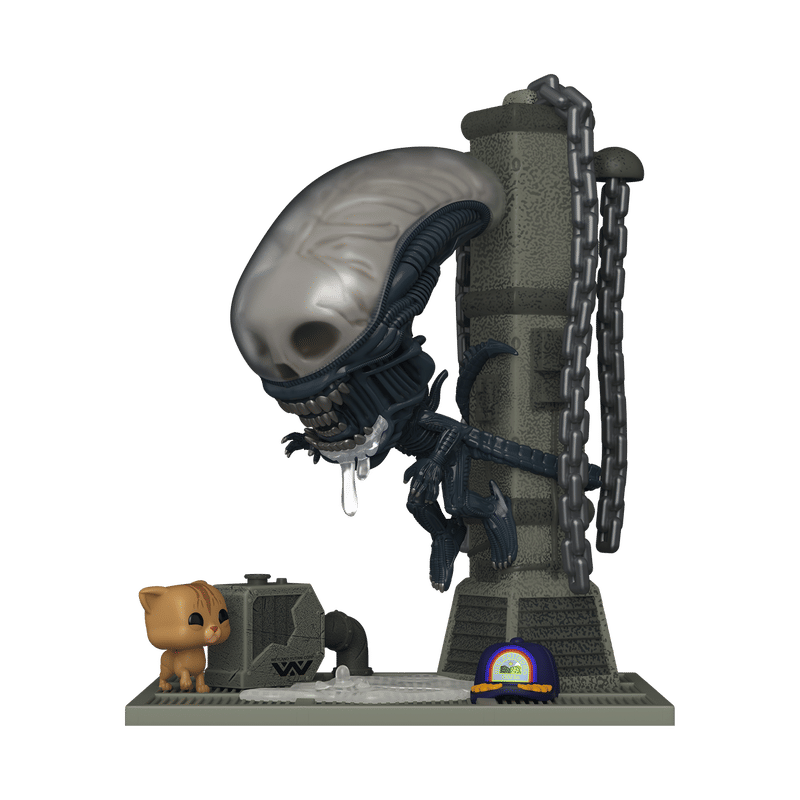 Pop! Deluxe Xenomorph with Jonesy