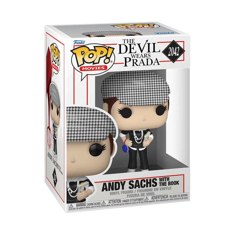 Pop! Andy Sachs with the Book