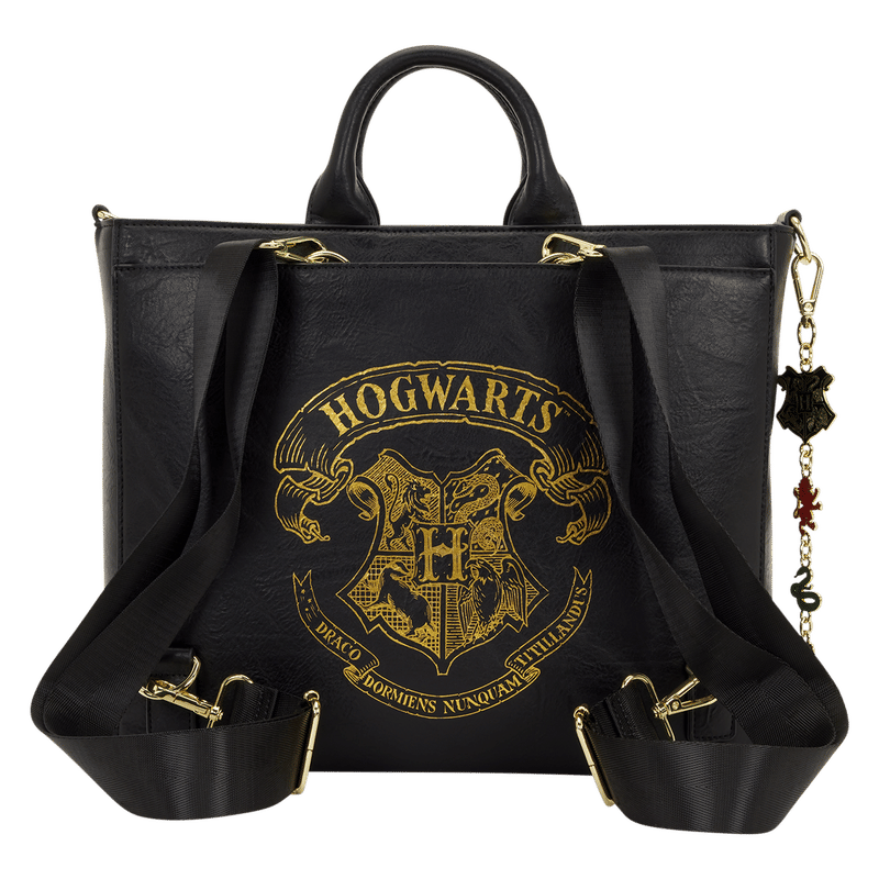 Harry Potter Hogwarts Letter Convertible Backpack & Tote Crossbody Bag