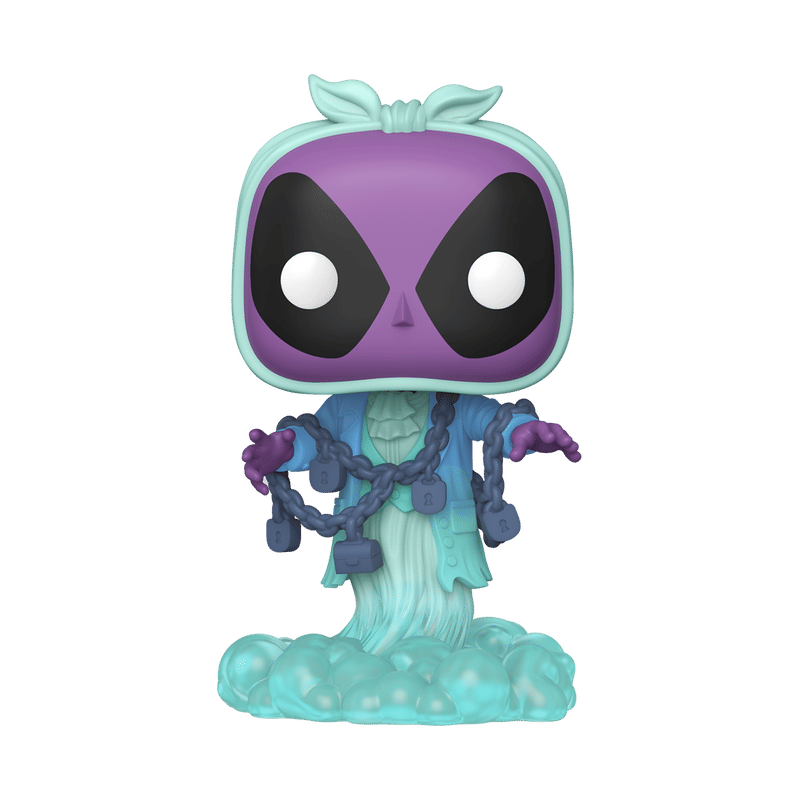 Pop! Plus Deadpool as Jacob Marley