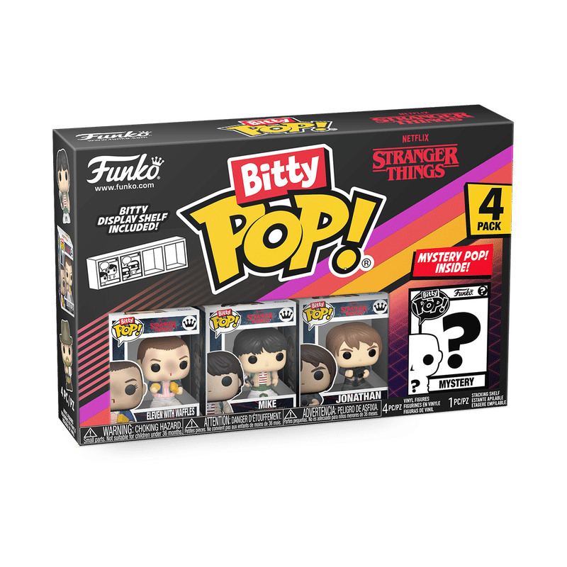 Bitty Pop! Stranger Things 4-Pack Series 3
