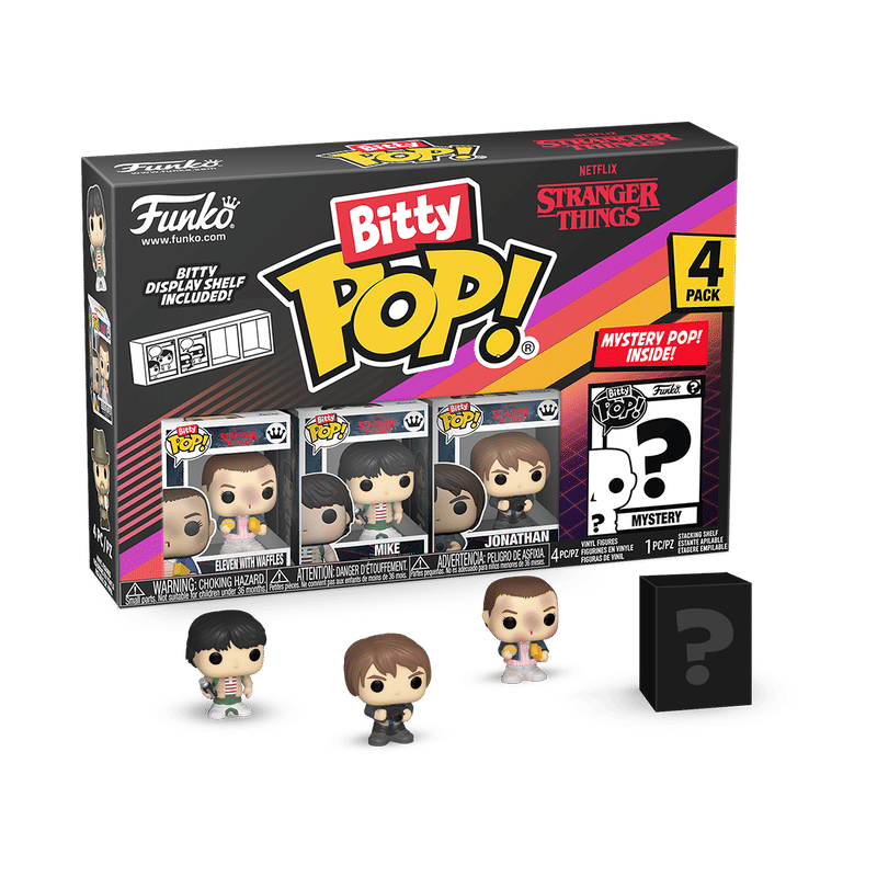 Bitty Pop! Stranger Things 4-Pack Series 3