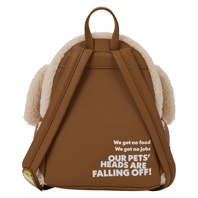 Dumb & Dumber Mutts Cutts Van Glow Plush Mini Backpack