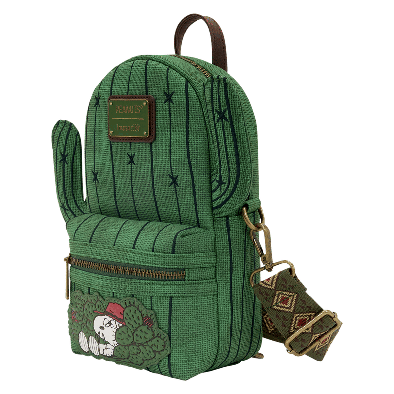 Peanuts Spike Desert Cactus Sling Crossbody Bag