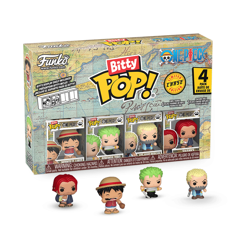 Bitty Pop! One Piece 4-Pack Series 1