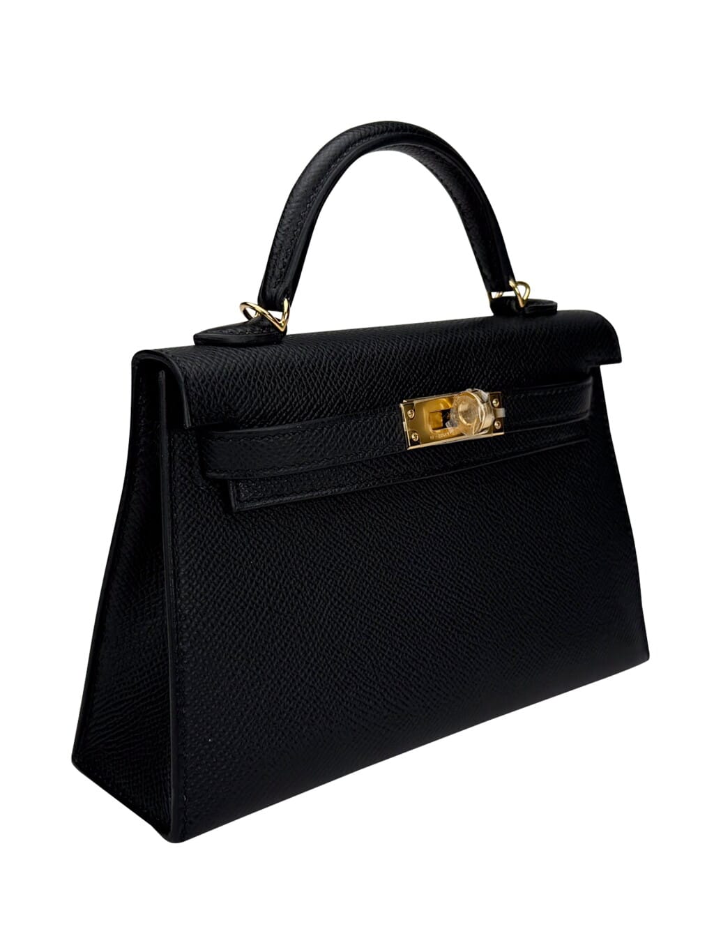 Black Epsom Mini Kelly 20 II Gold Hardware, 2025